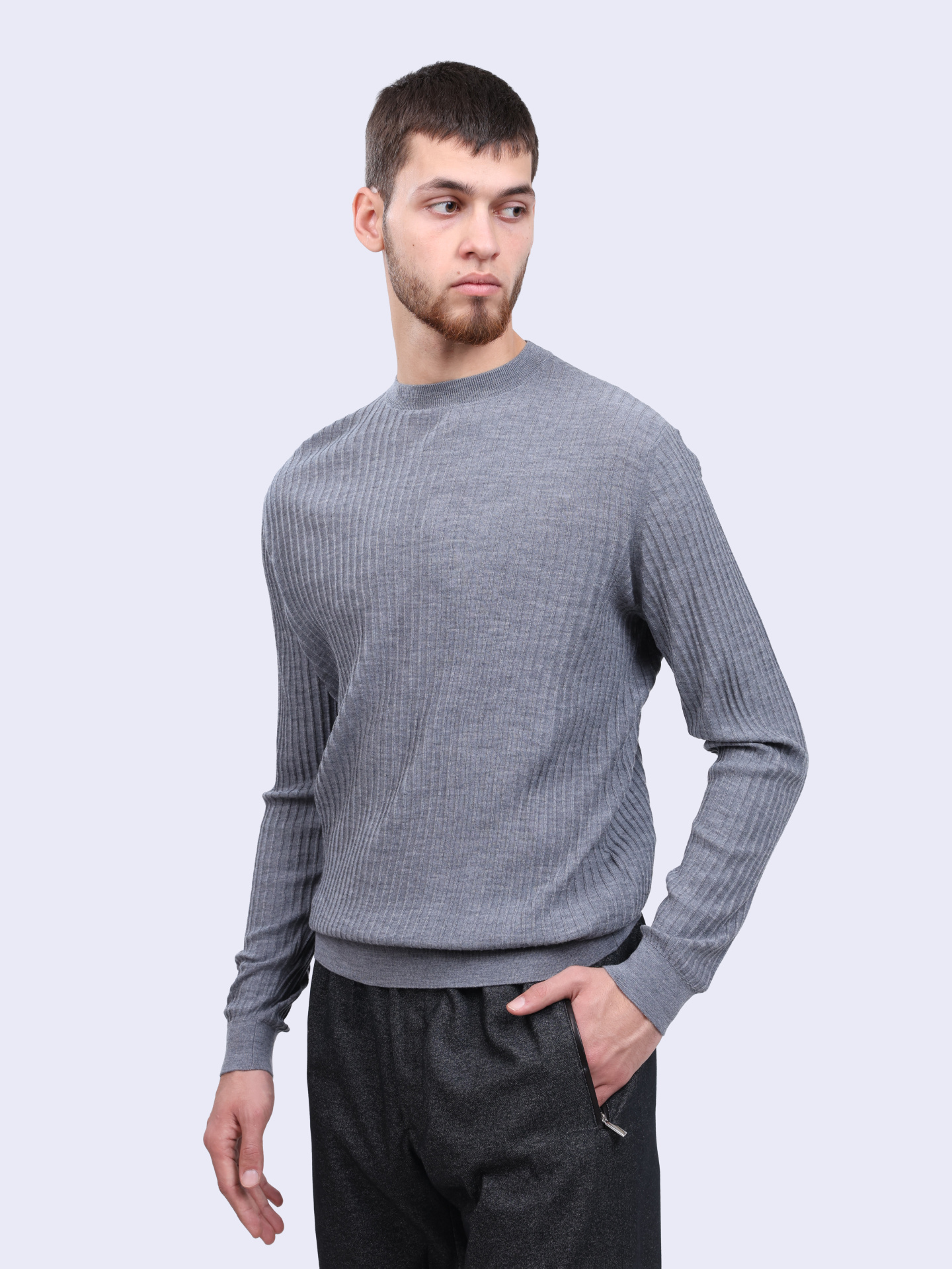 Джемпер Emporio Armani EM000130 AF10460 O8003 шерстяной мужской — купить в интернет-магазине Verdistore