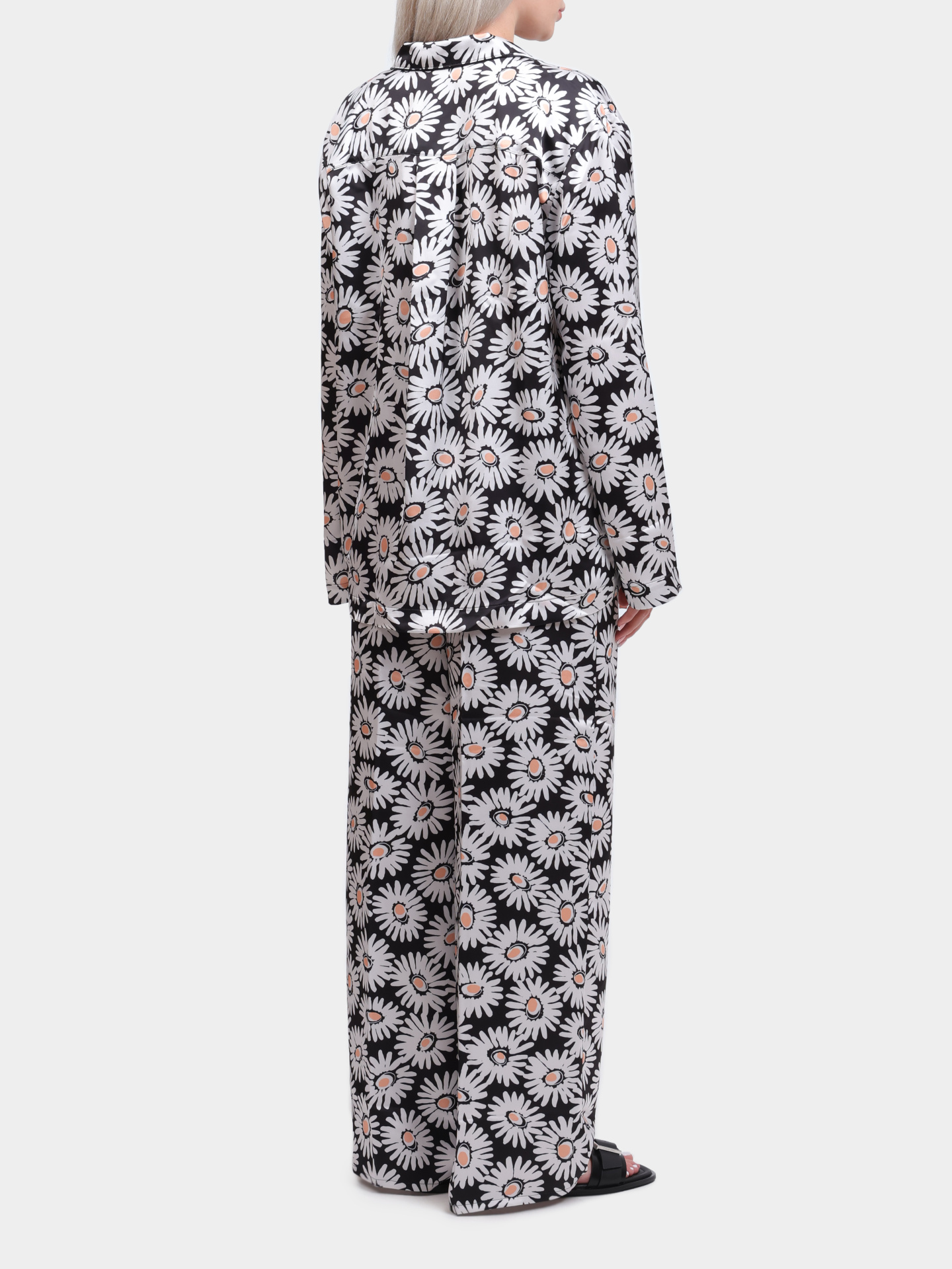 Рубашка Hugo 50537004 979 женская с цветочным принтом — купить в интернет-магазине Verdistore