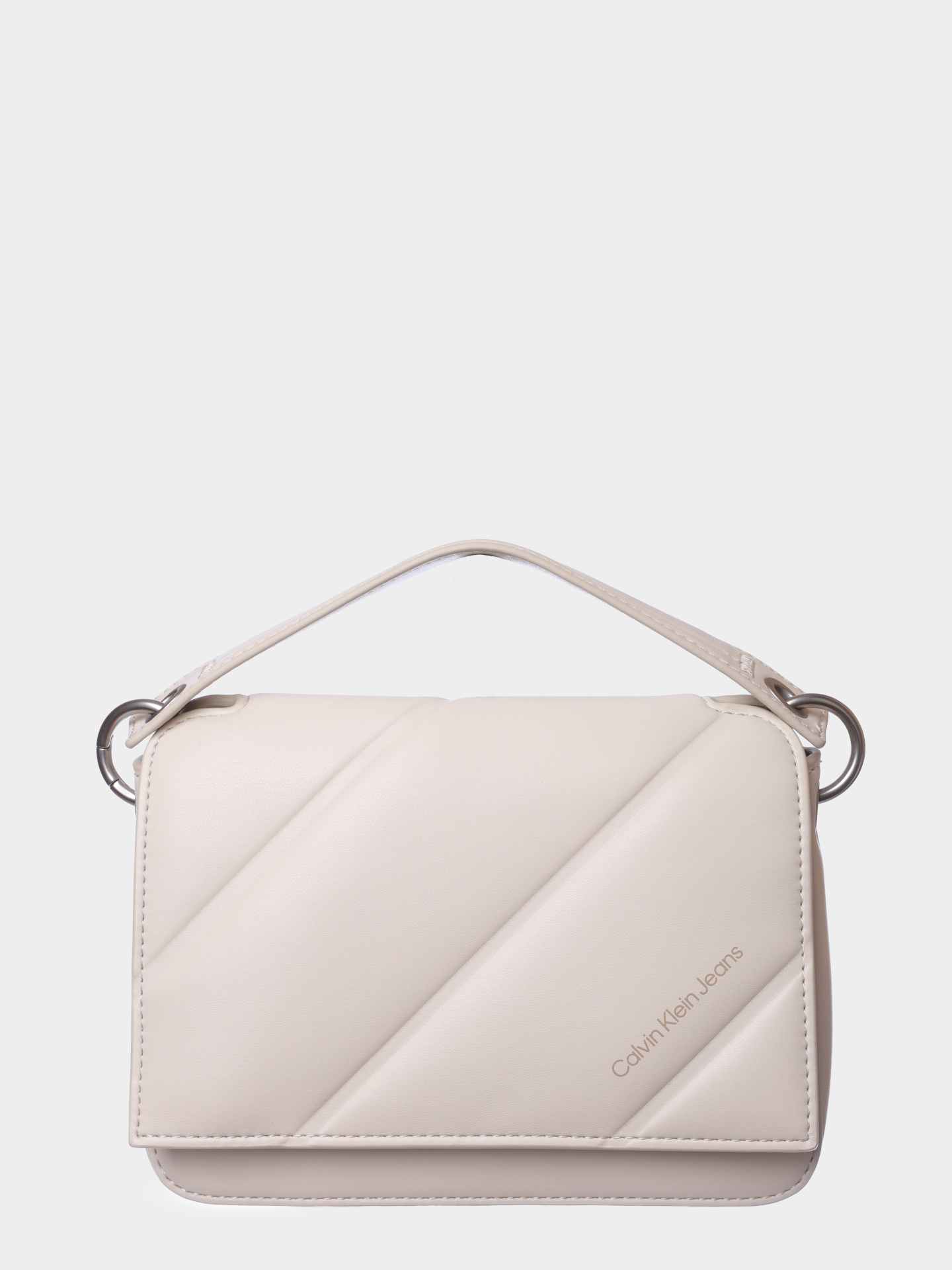 Сумка Calvin Klein Jeans K60K612371 ACF белая женская — купить в интернет-магазине Verdistore