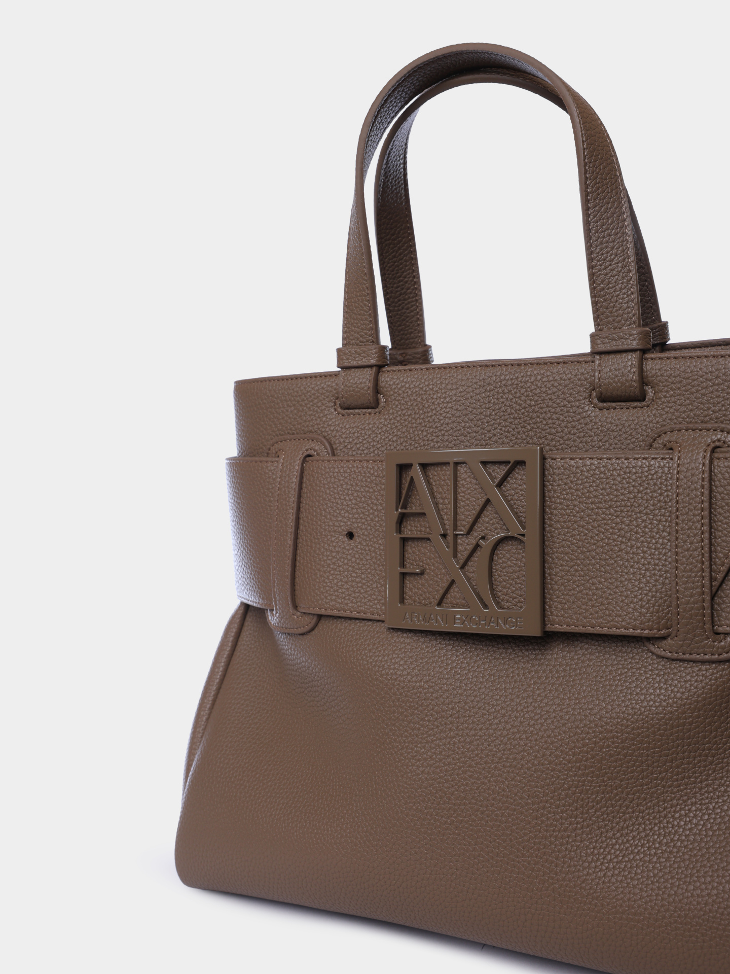 Сумка Armani Exchange XW000285 AF11902 U6252 коричневая женская — купить в интернет-магазине Verdistore