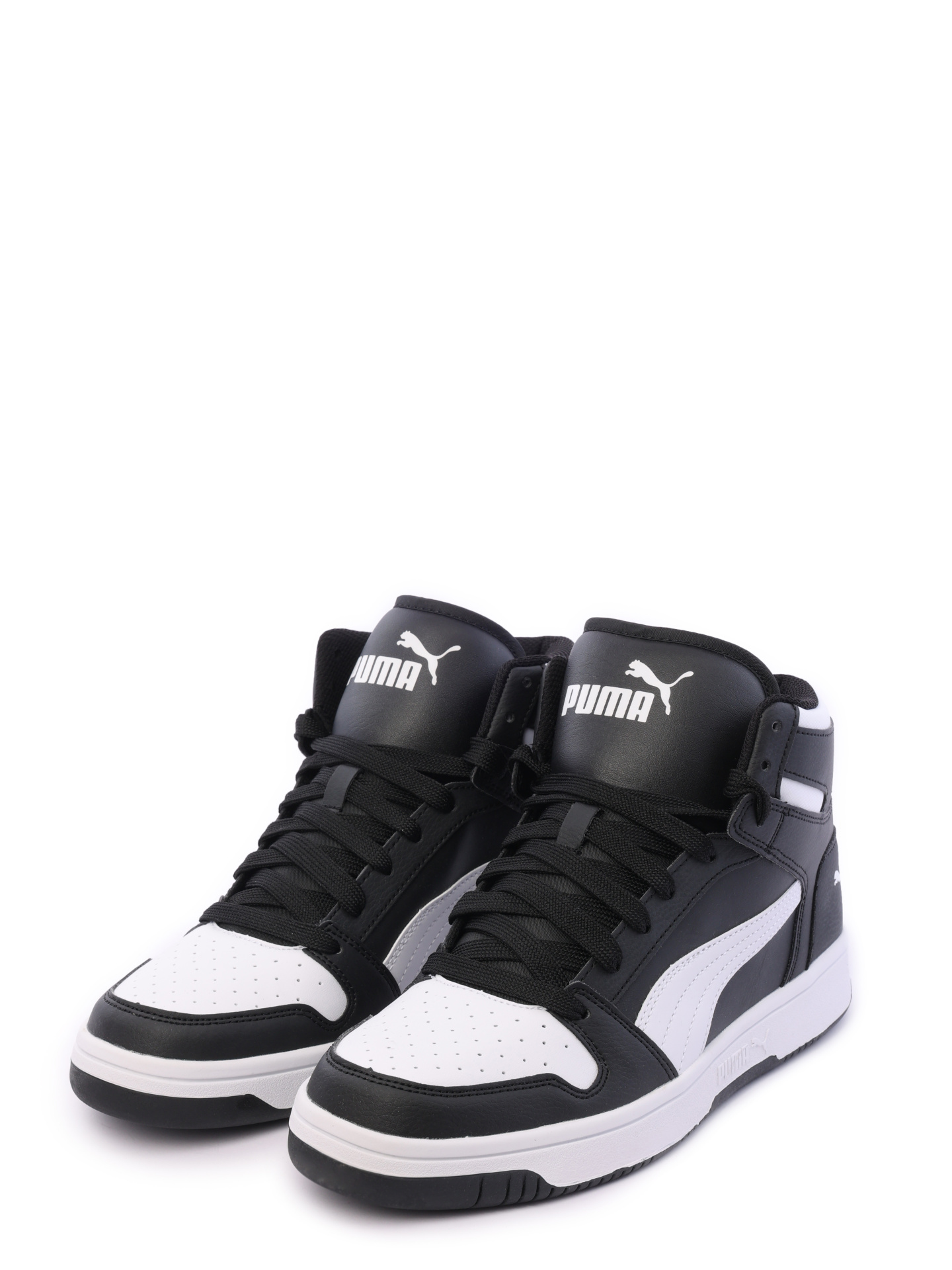 Кроссовки черные высокие черно-белые  — купить в интернет-магазине Verdistore