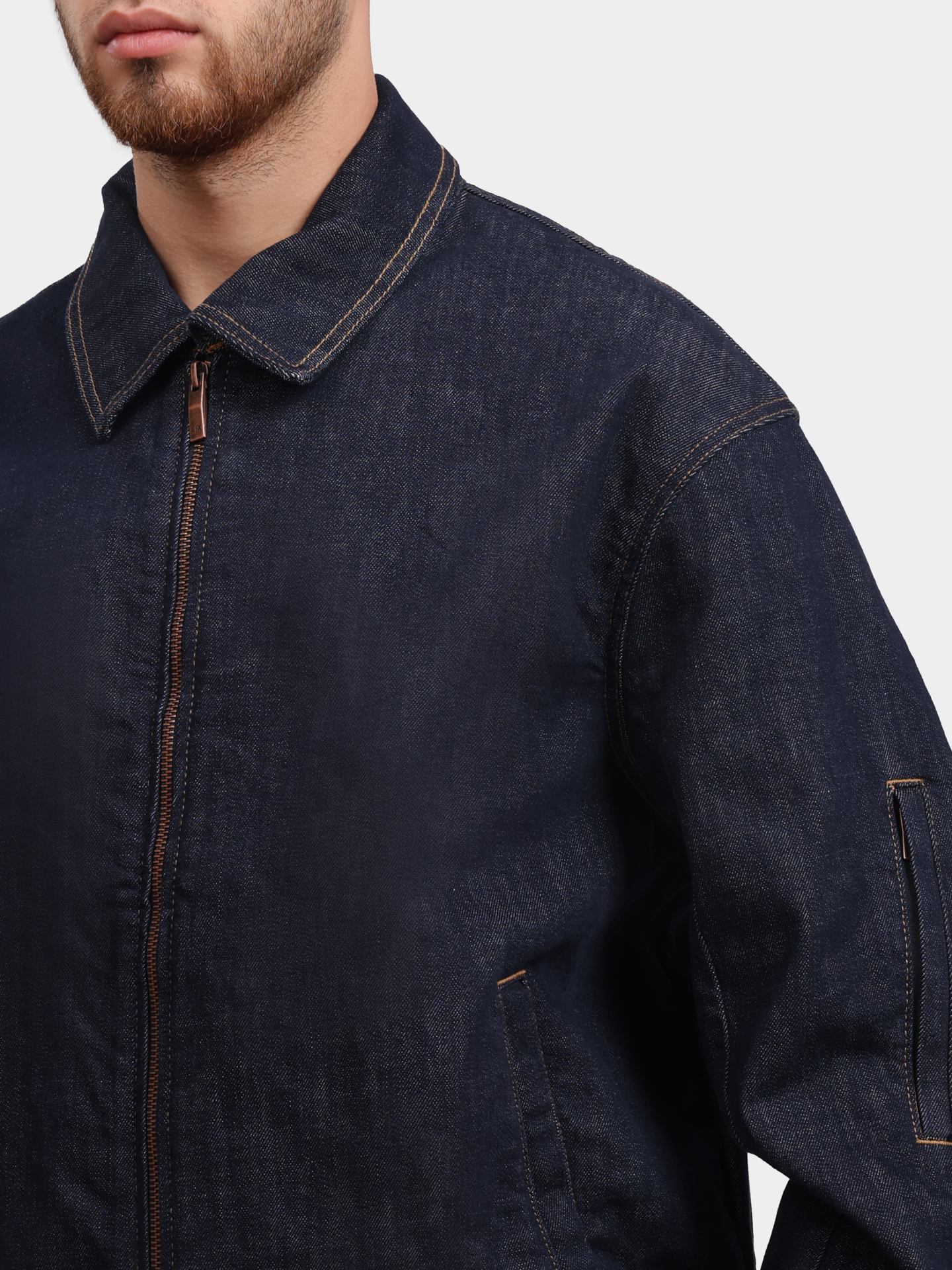Куртка Armani Exchange XM000383 AF12284 MB001 джинсовая мужская — купить в интернет-магазине Verdistore
