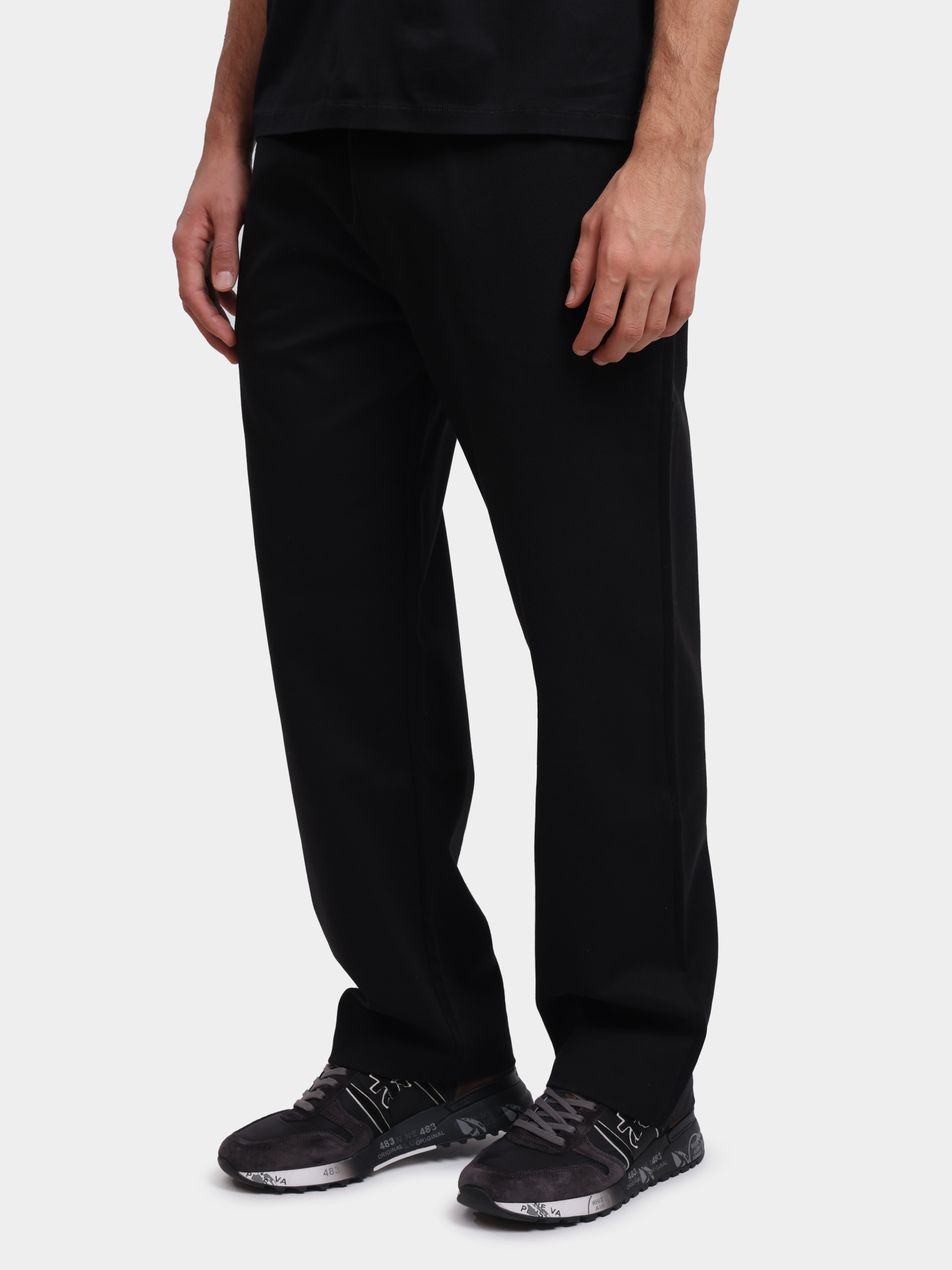 Брюки Boss 50543426 001 черные мужские — купить в интернет-магазине Verdistore