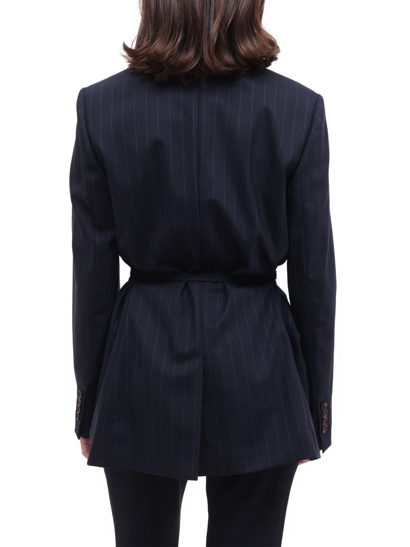 Жакет Brunello Cucinelli MB0252263 C002 шерстяной женский в полоску — купить в интернет-магазине Verdistore
