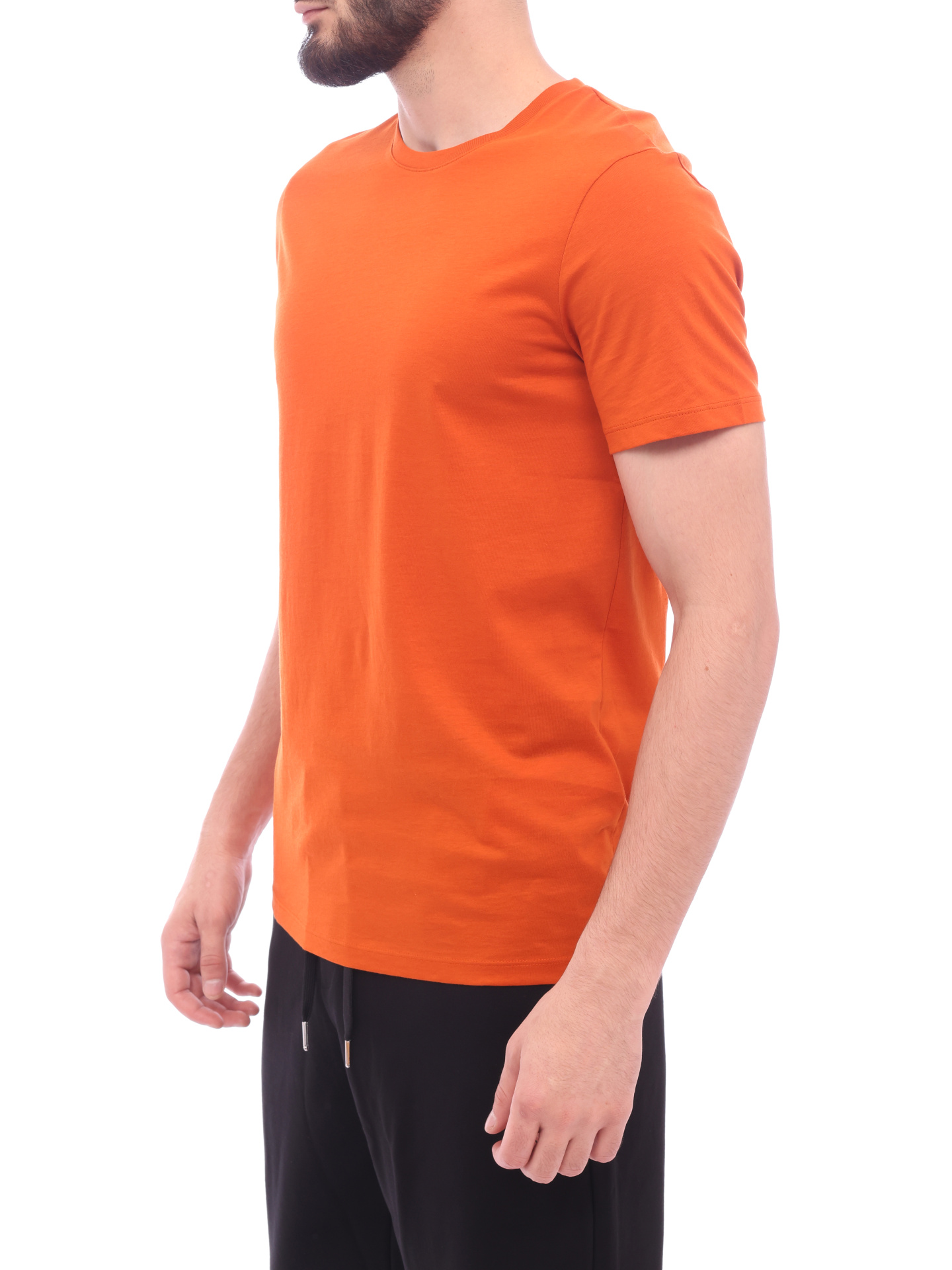 Футболка Armani Exchange 8NZT74 ZJA5Z 1676 оранжевая мужская из хлопка — купить в интернет-магазине Verdistore