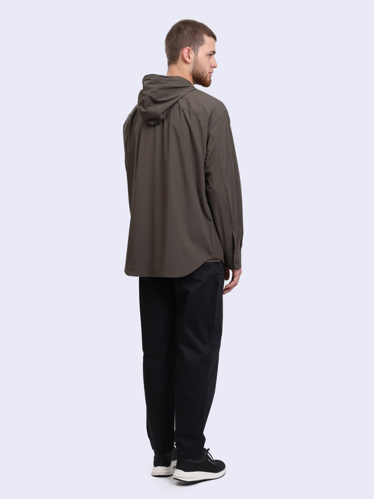 Куртка Armani Exchange XM000415 AF10357 U8120 темно-зеленая мужская на кнопках — купить в интернет-магазине Verdistore