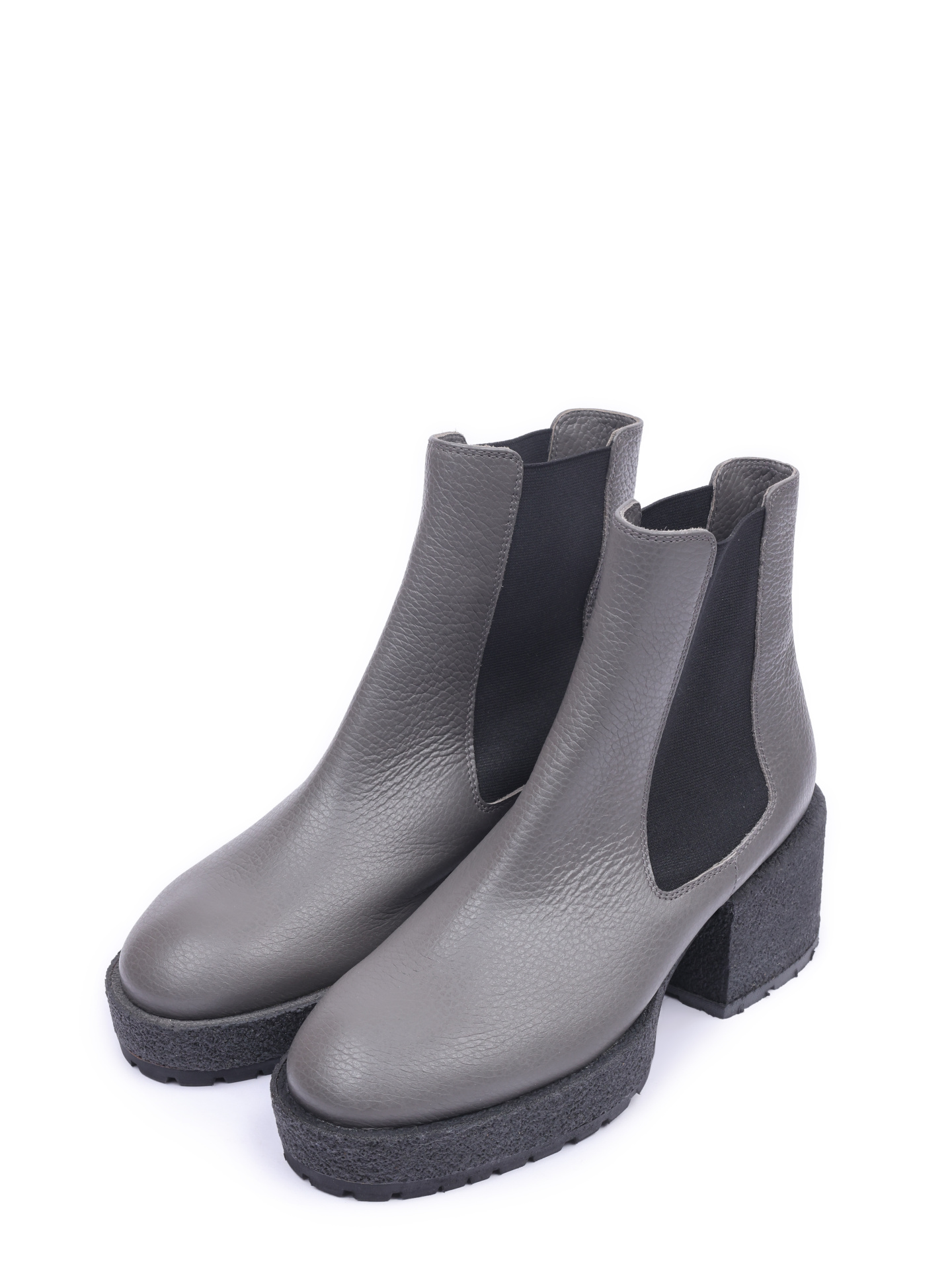 Ботинки Ballin B6W9131 серые женские с эластичными вставками — купить в интернет-магазине Verdistore