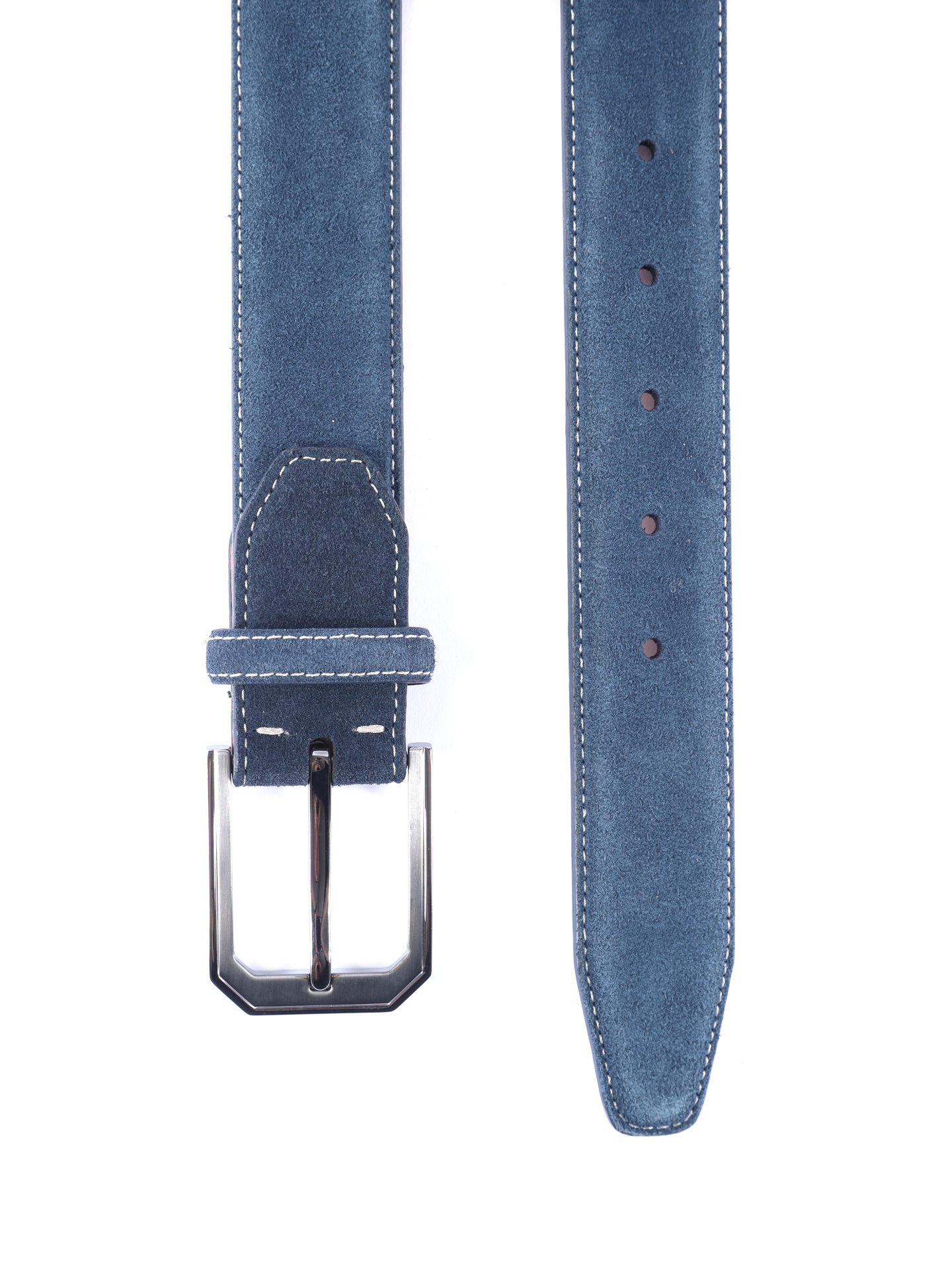 Ремень ARALDI ARU 4612/35 темно-синий мужской из замши — купить в интернет-магазине Verdistore