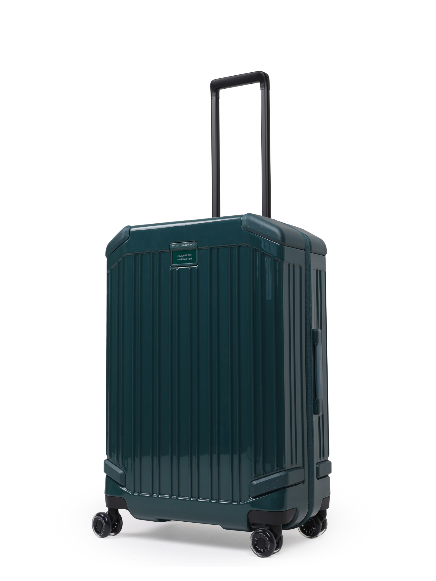 Чемодан Piquadro BV4427POP/VE зеленый из поликарбоната — купить в интернет-магазине Verdistore