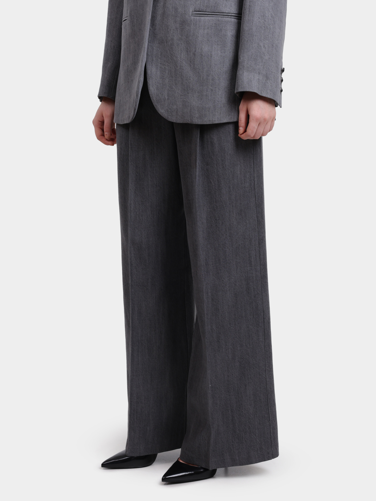 Брюки Liu-Jo UF5144 D0266 87457 серые женские — купить в интернет-магазине Verdistore