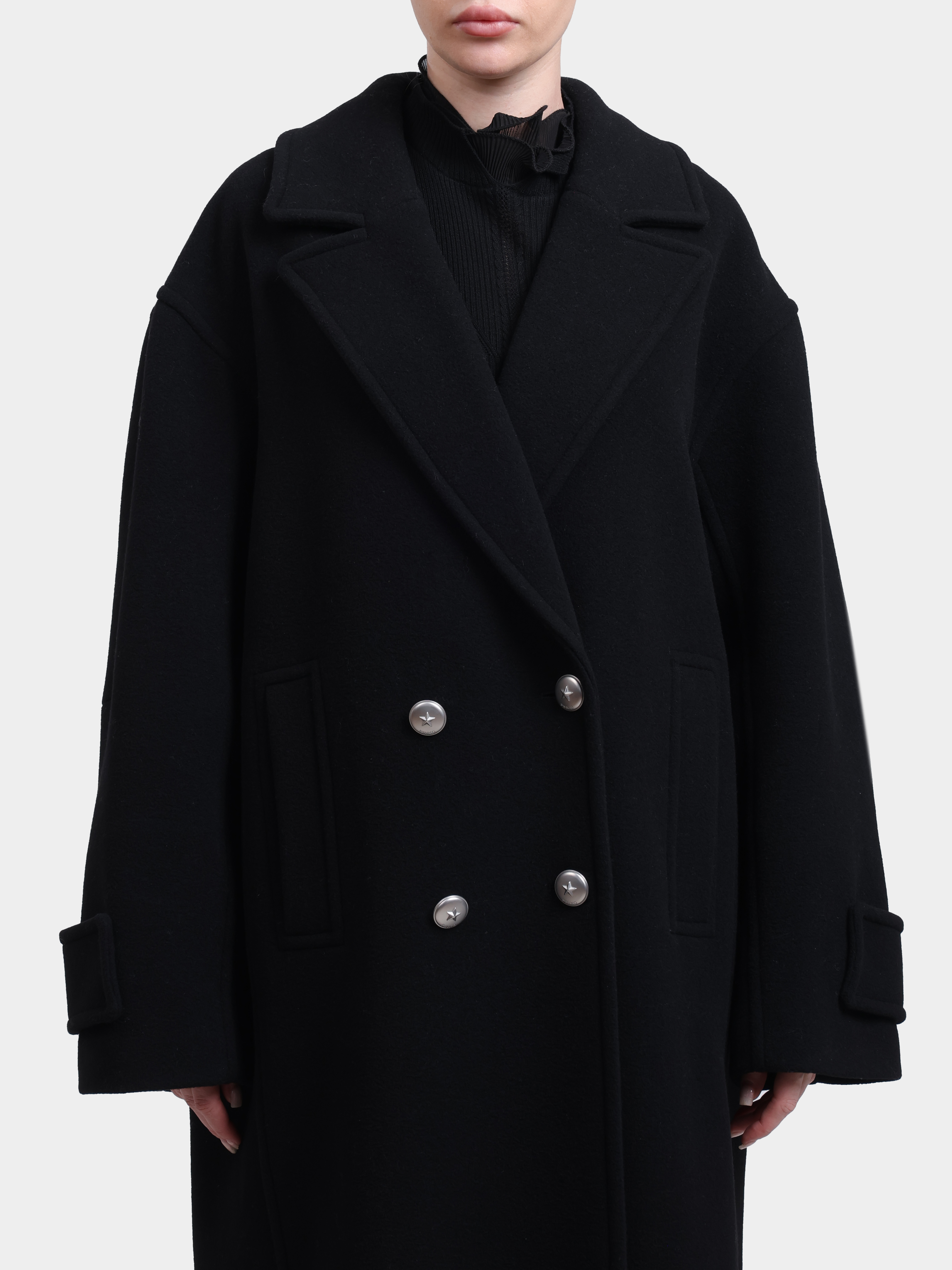 Пальто Pinko 105770 A2SM Z99 двубортное женское — купить в интернет-магазине Verdistore