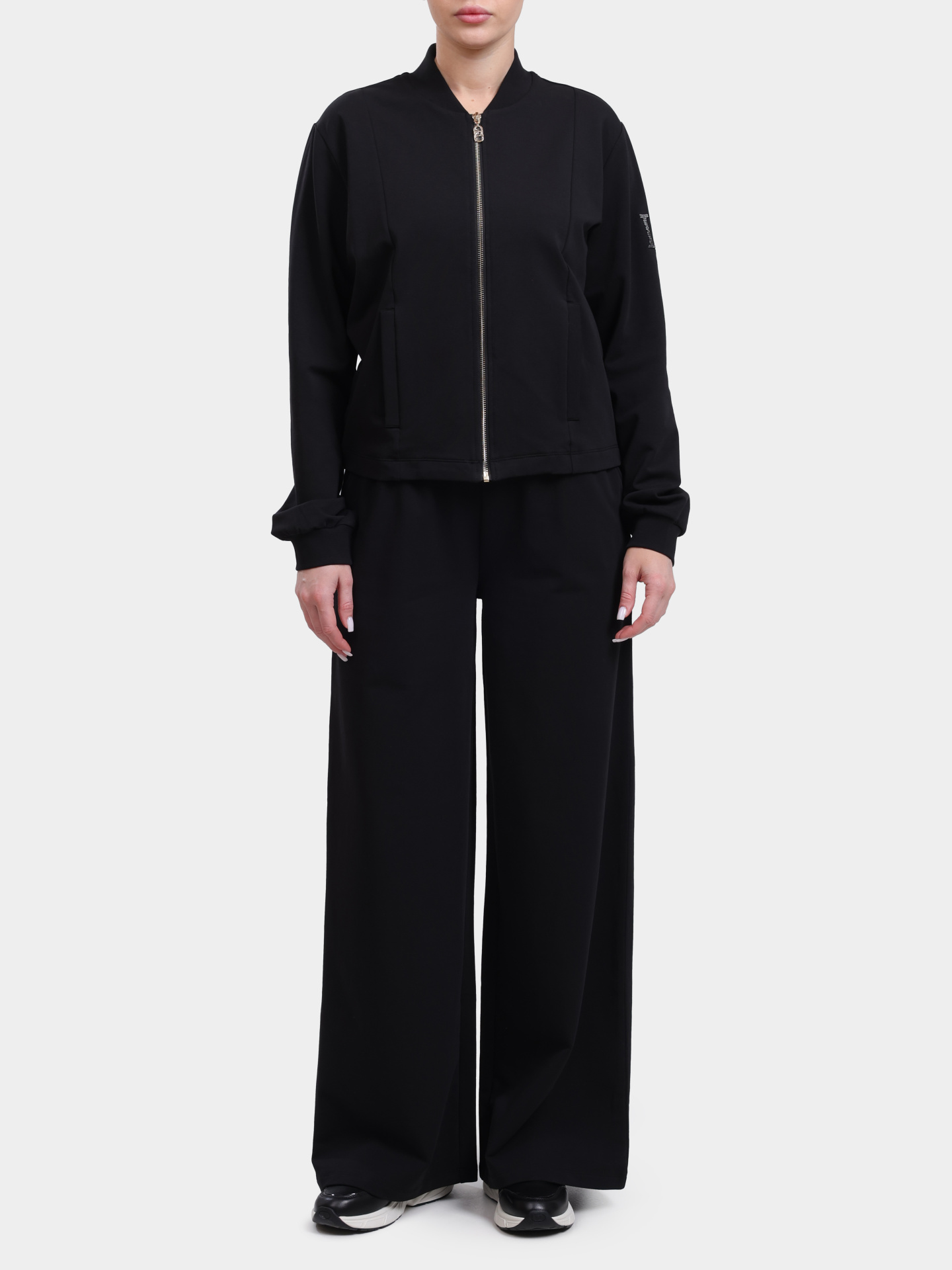 Костюм спортивный Liu-Jo TA6222 FS090 22222 черный женский — купить в интернет-магазине Verdistore