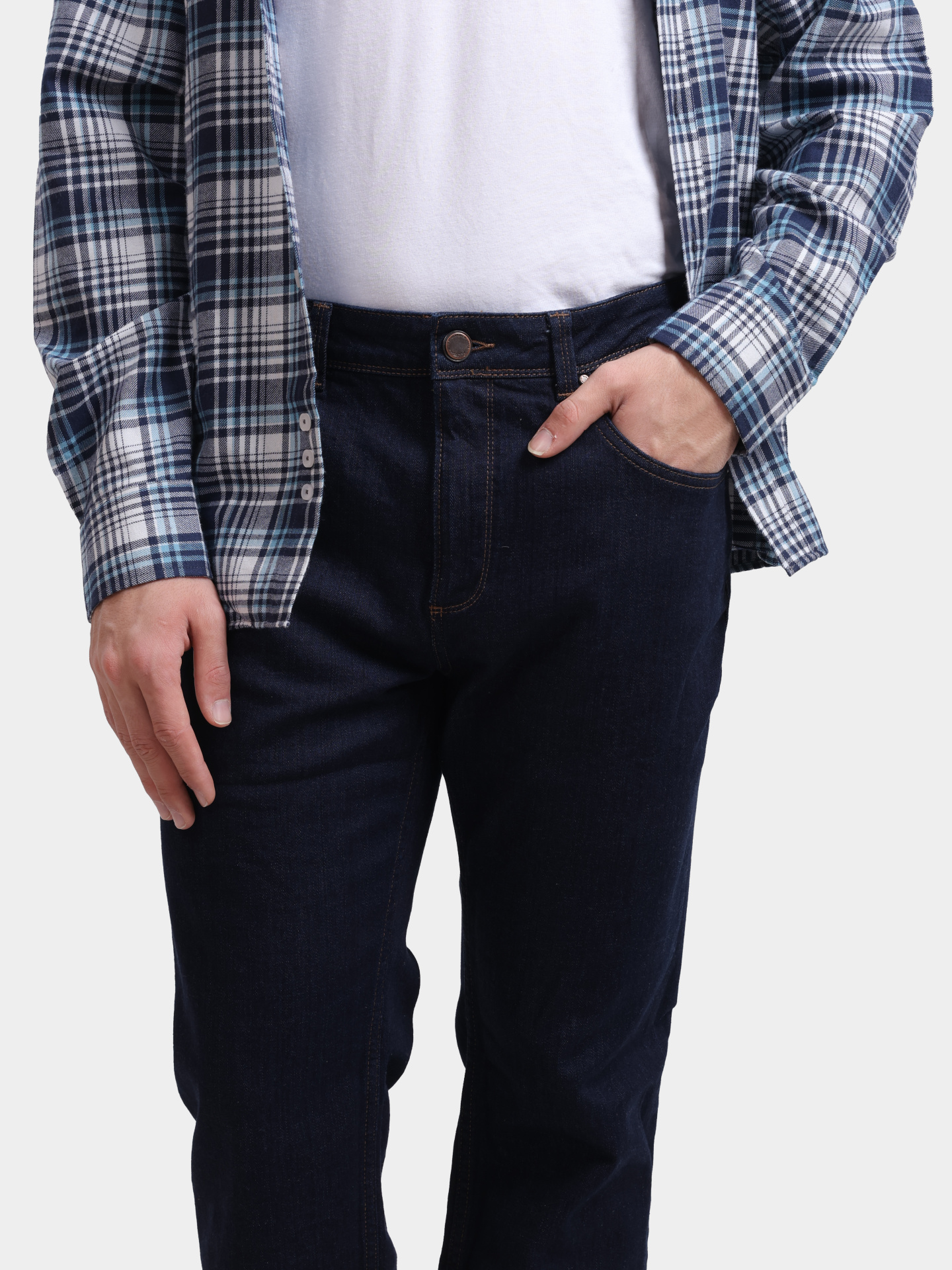 Брюки 9948-1568-01 синие мужские — купить в интернет-магазине Verdistore