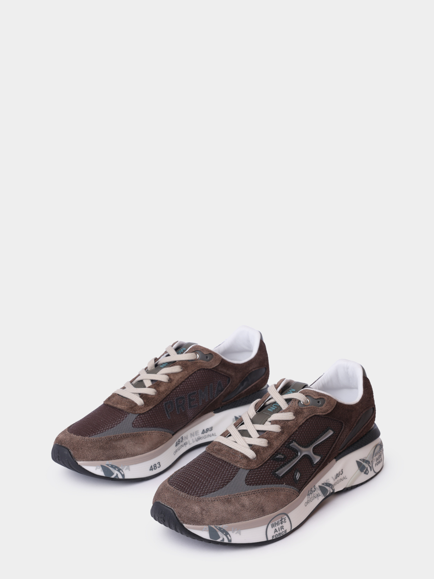 Кроссовки Premiata MOERUN VAR 6446 комбинированные мужские — купить в интернет-магазине Verdistore