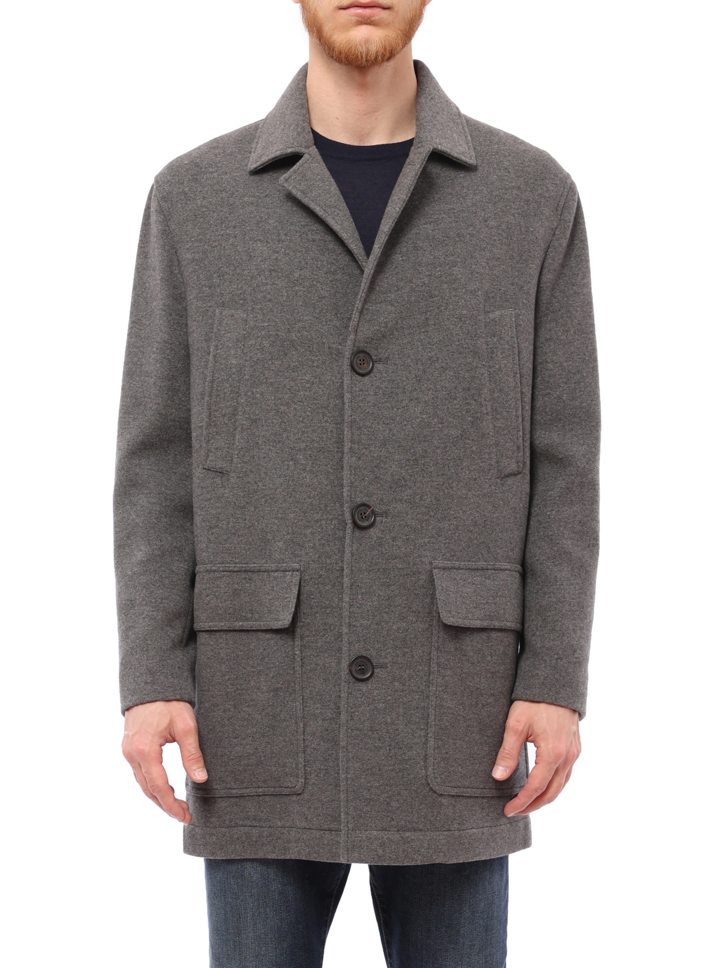 Пальто Brunello Cucinelli MT4979090 С202 кашемировое мужское — купить в интернет-магазине Verdistore