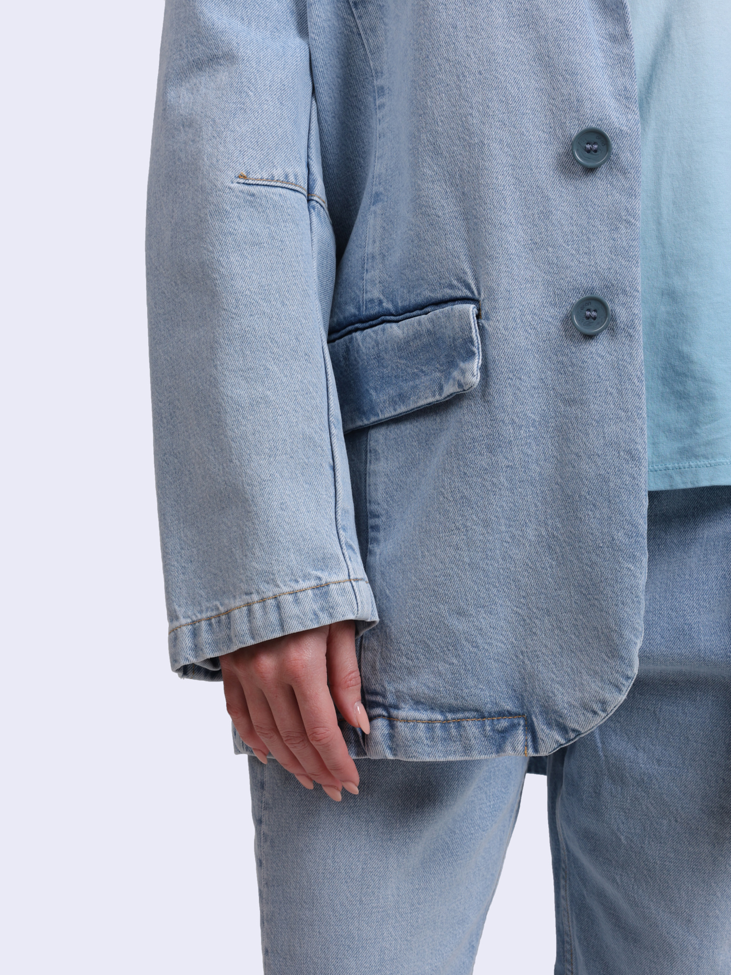 Жакет Liu-Jo UA5210 D4854 78840 джинсовый женский — купить в интернет-магазине Verdistore