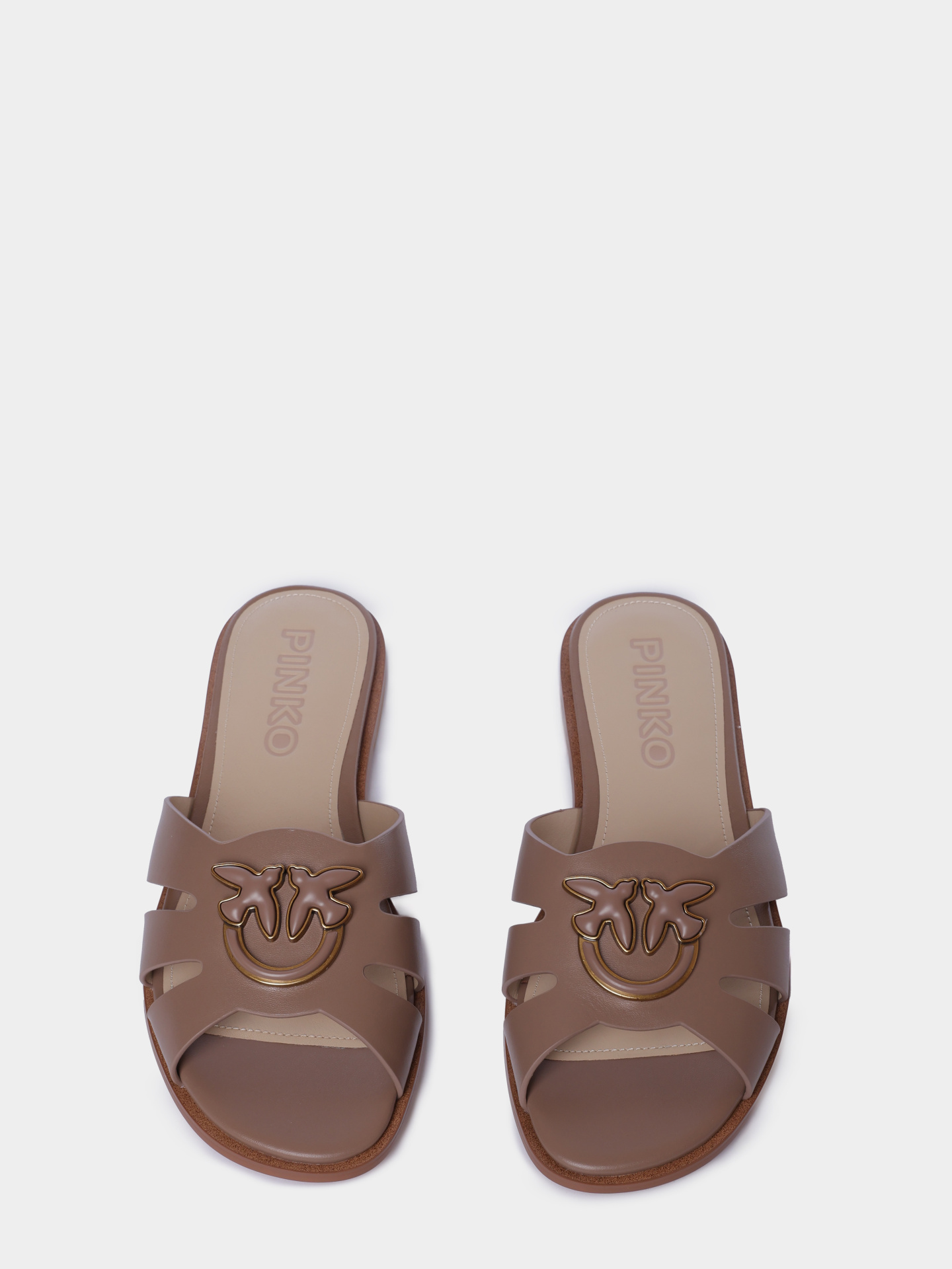 Шлепанцы Pinko SD0463 P001 L15 кожаные женские — купить в интернет-магазине Verdistore