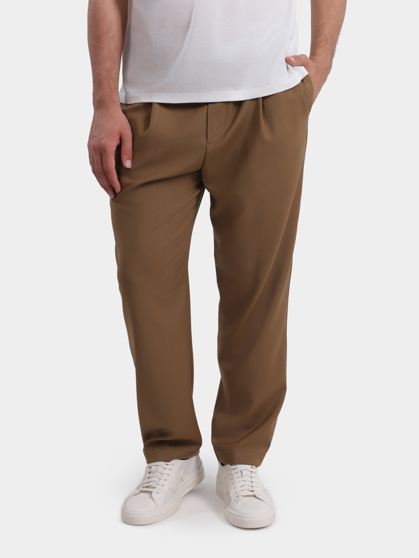 Брюки Jacob Cohen JUM PT017 001 T870A RW F09 коричневые мужские из шерсти — купить в интернет-магазине Verdistore