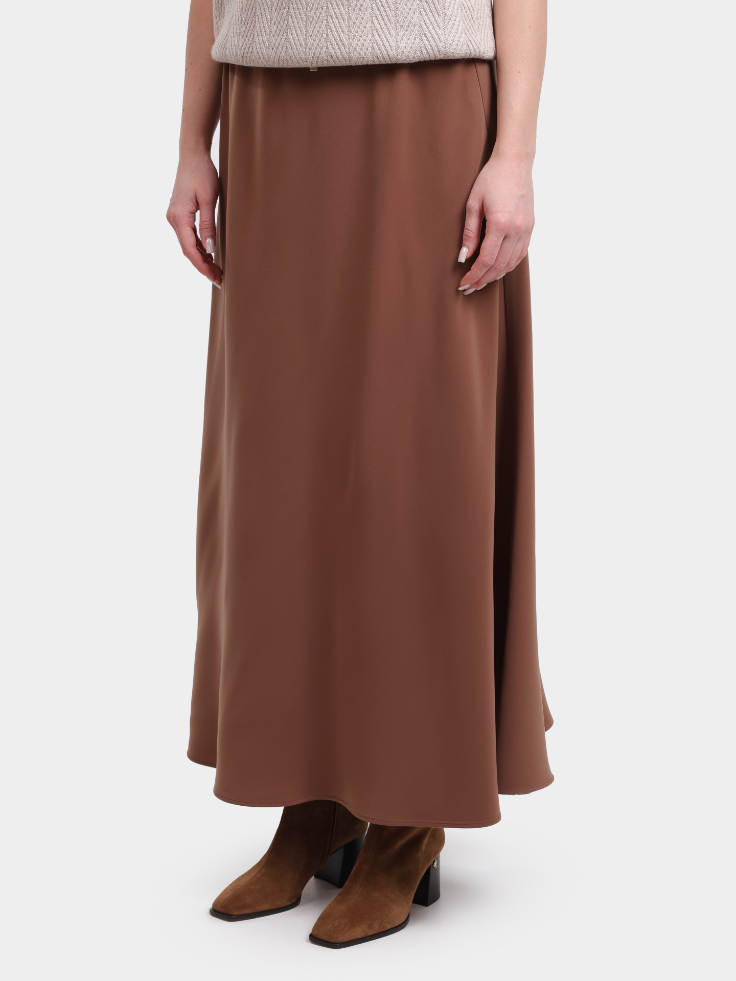 Юбка GN000093D 12755 2240 коричневая женская — купить в интернет-магазине Verdistore