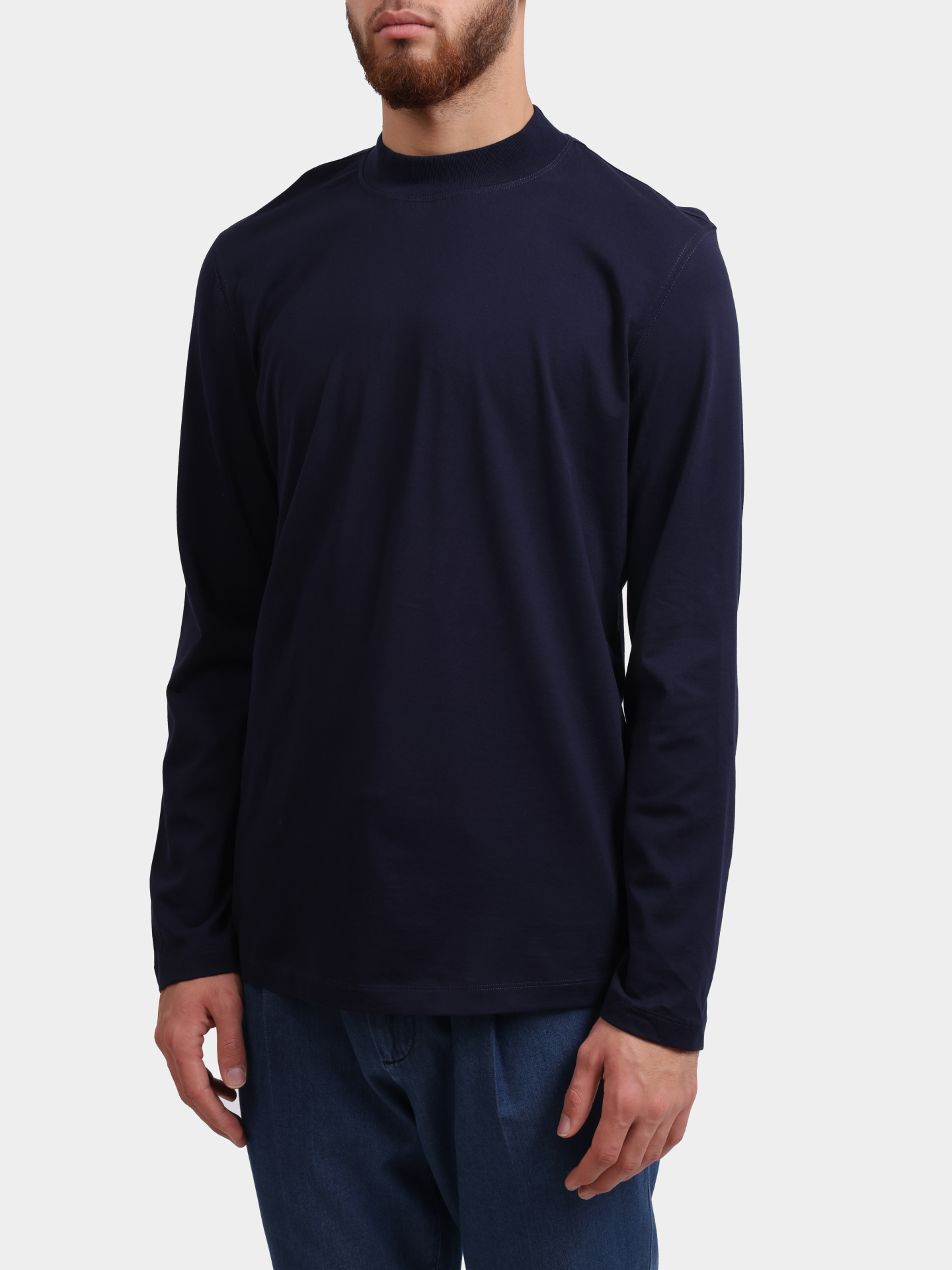 Лонгслив Brunello Cucinelli M0B131366 C6134 хлопковый мужской — купить в интернет-магазине Verdistore