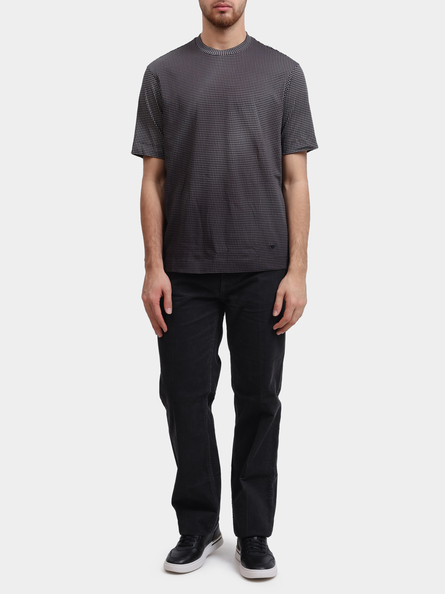 Футболка Emporio Armani EM002723 AF10761 FC201 хлопковая мужская — купить в интернет-магазине Verdistore