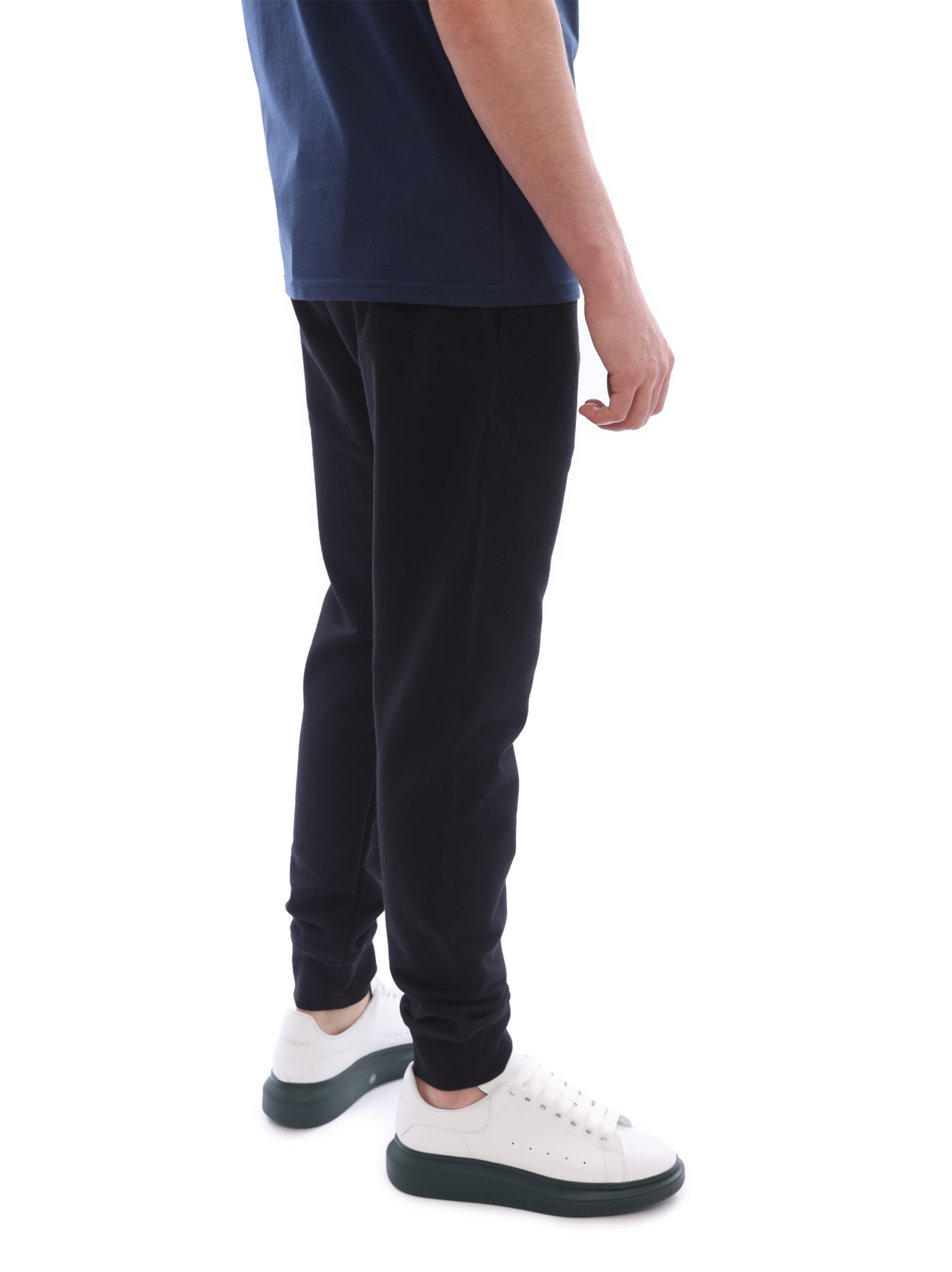 Брюки Alexander McQueen 688714 QSZ81 0911 черные мужские — купить в интернет-магазине Verdistore