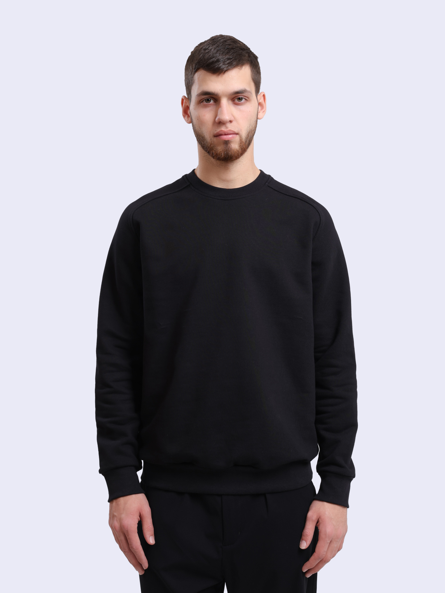 Свитшот с крупным контрастным принтом на спине — купить в интернет-магазине Verdistore