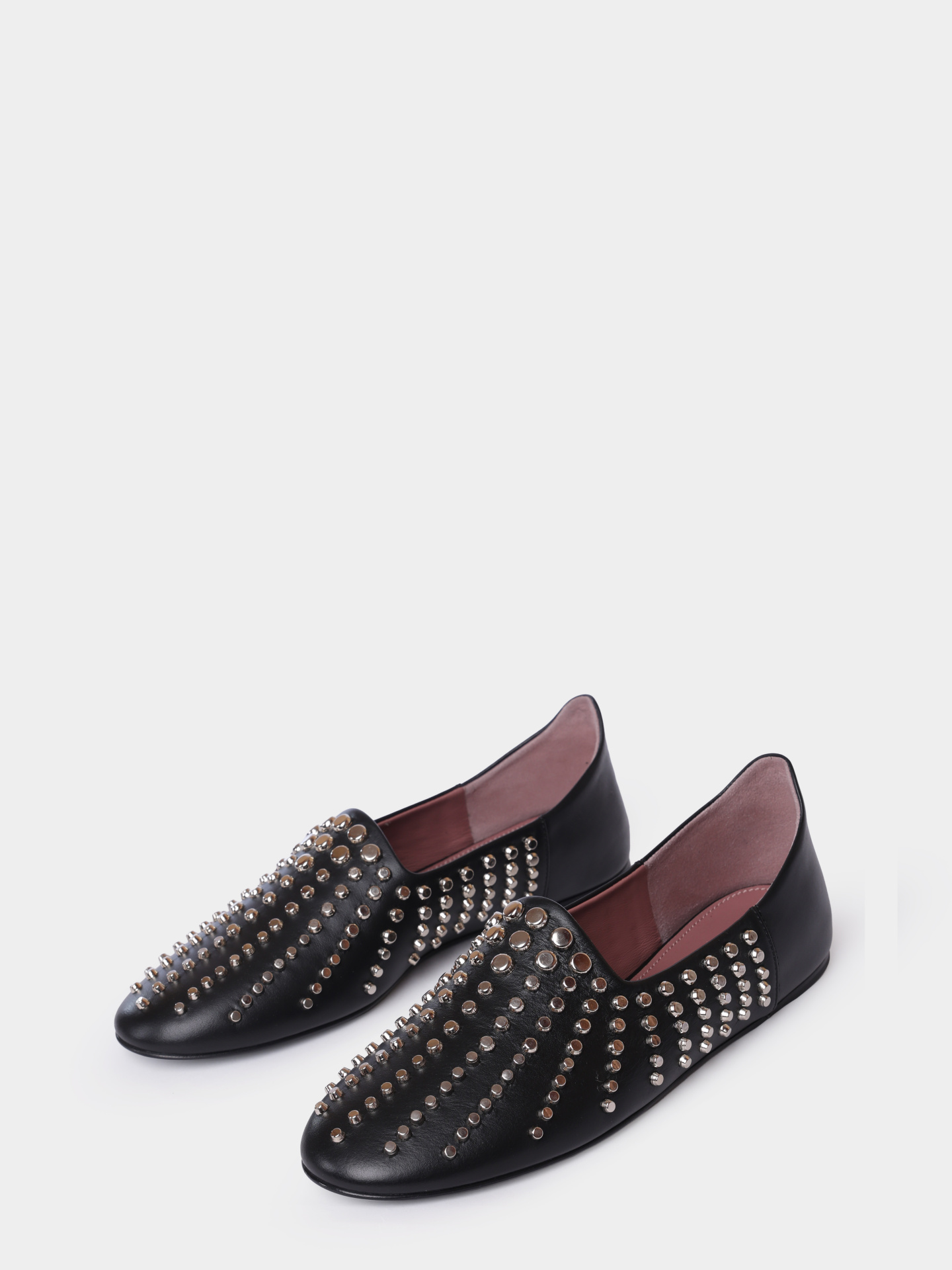 Балетки Premiata M7008 кожаные женские с заклепками — купить в интернет-магазине Verdistore