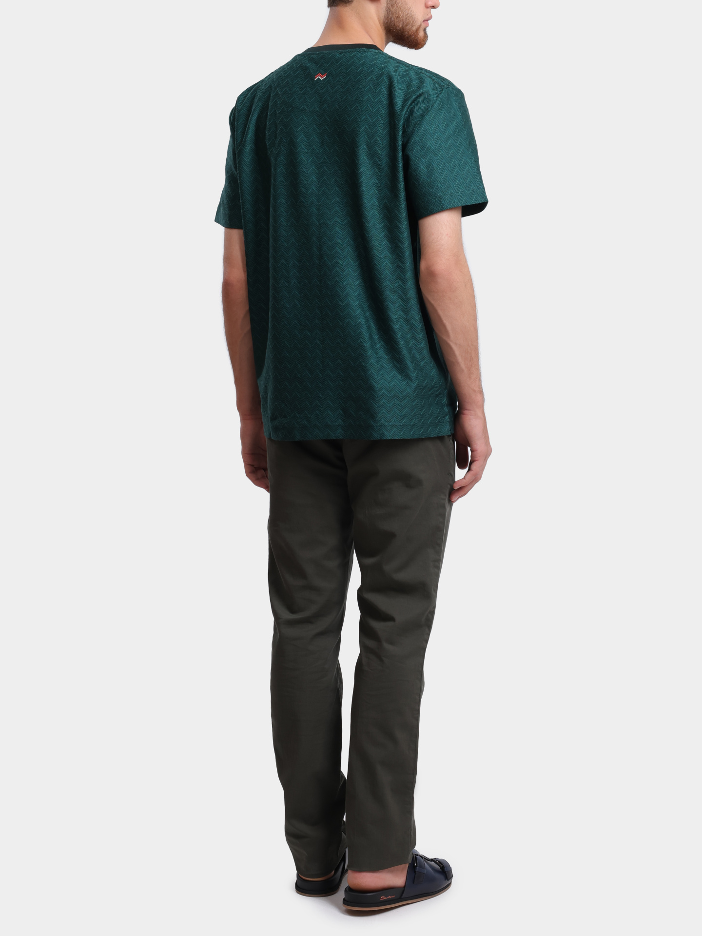 Футболка MISSONI US25SL09 BJ00LJ S6147 хлопковая мужская — купить в интернет-магазине Verdistore