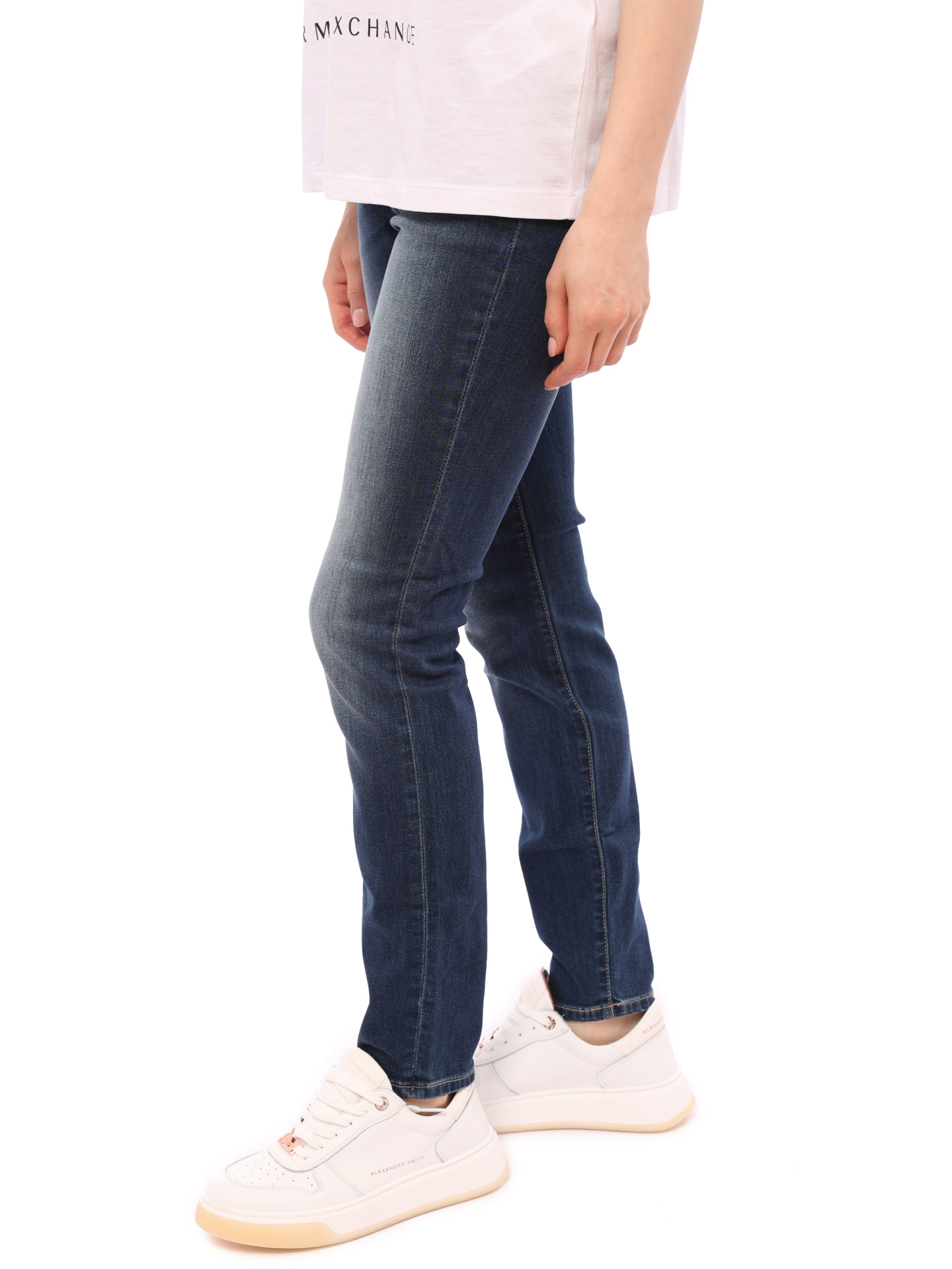 Джинсы Armani Exchange J24 синие женские — купить в интернет-магазине Verdistore