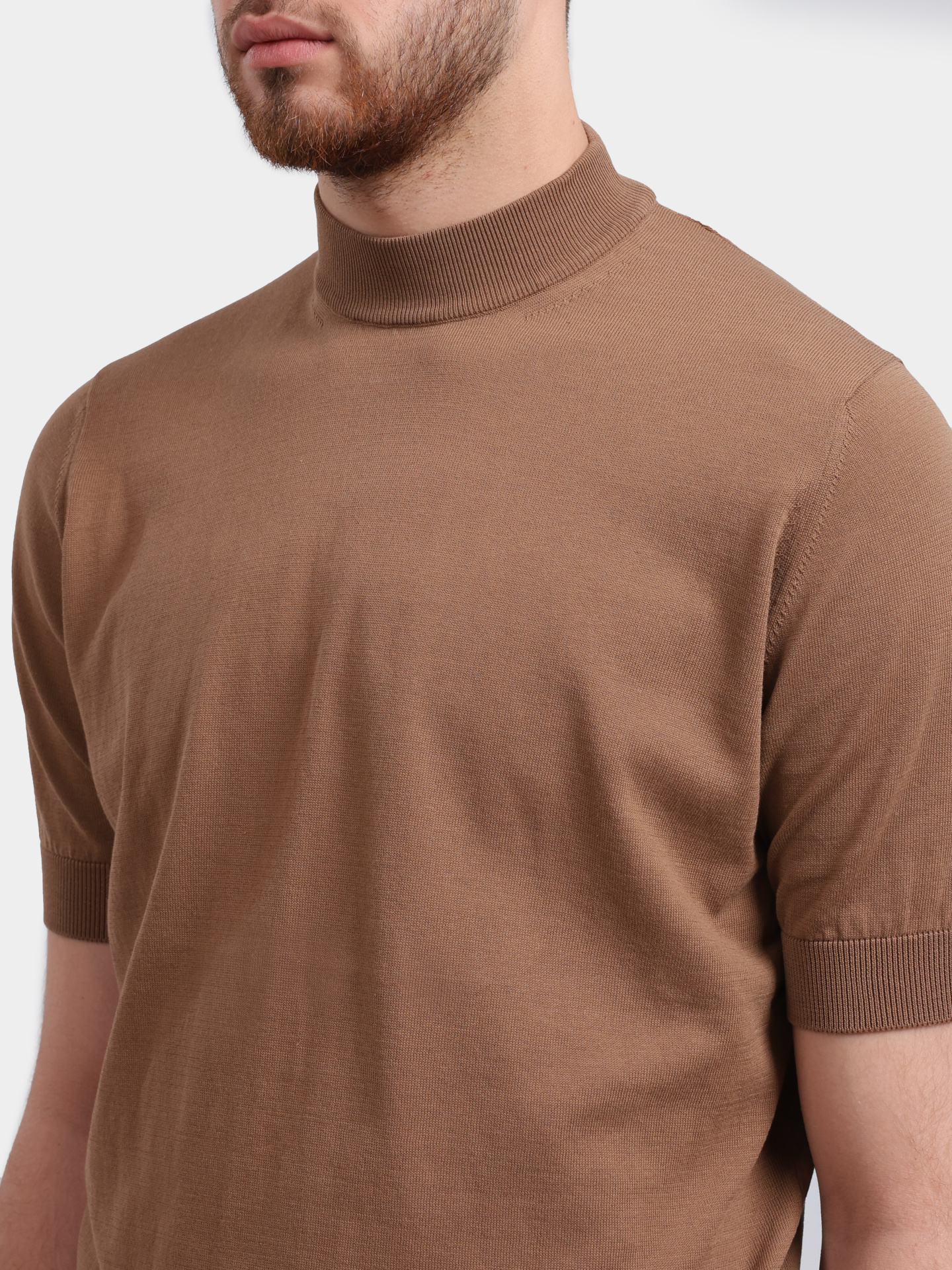 Футболка Lardini PA LMMC74 PA66023 мужская с высоким воротником — купить в интернет-магазине Verdistore