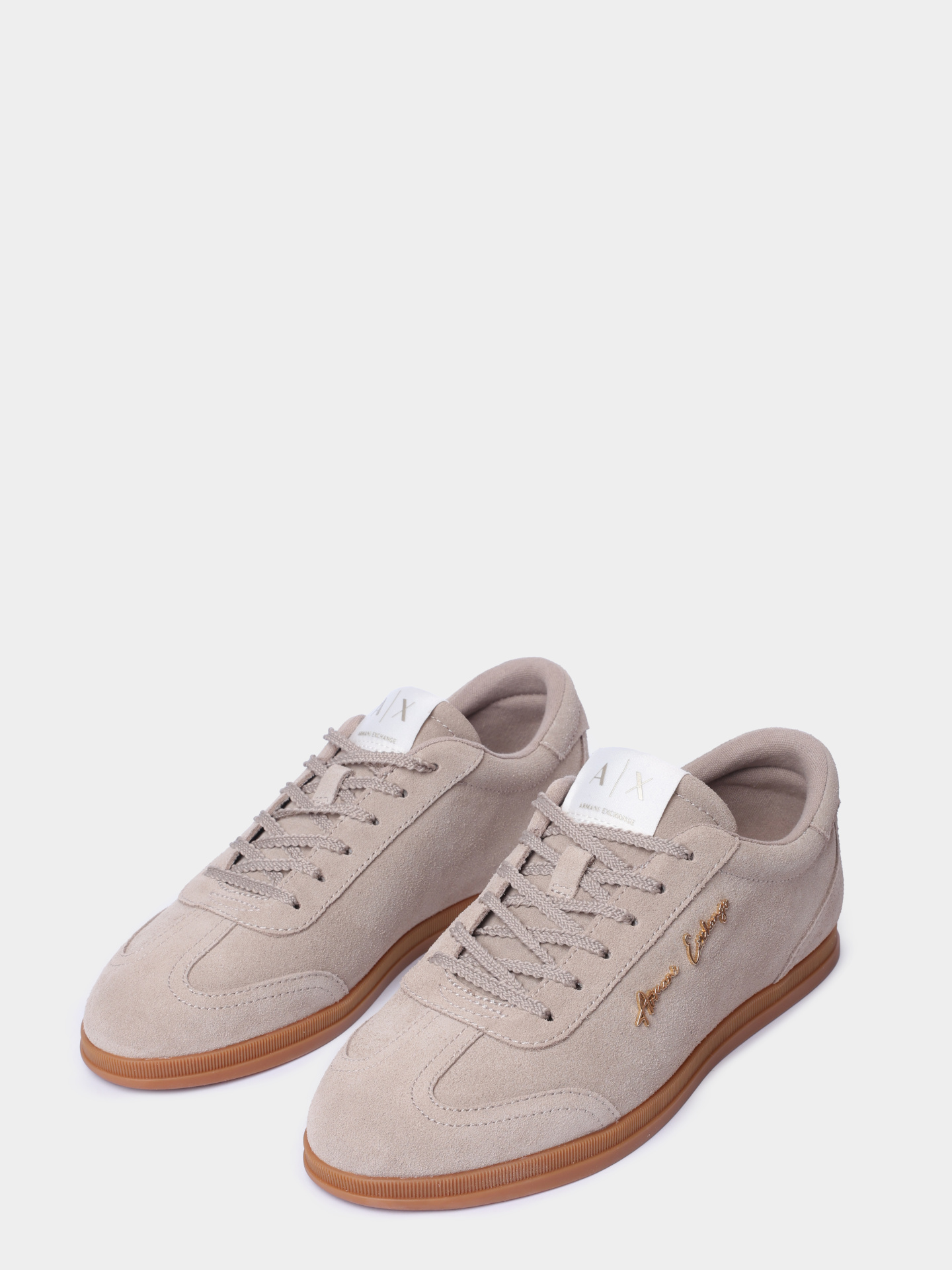 Кеды Armani Exchange XW002797 AF17465 U6223 замшевые женские — купить в интернет-магазине Verdistore