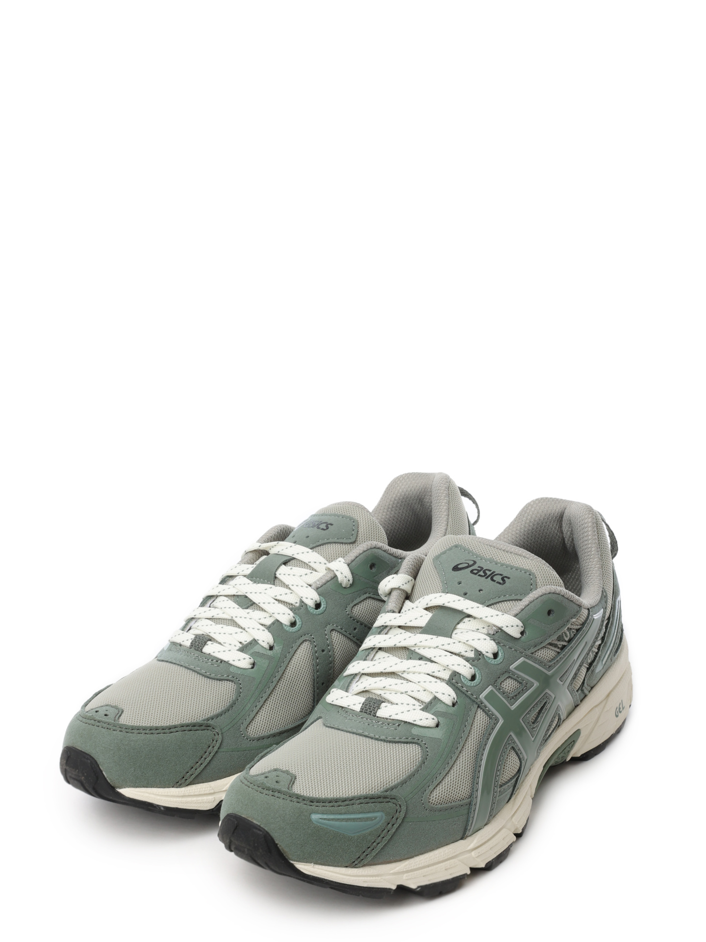 Кроссовки Asics 1203A494 020 зеленые женские с серыми вставками — купить в интернет-магазине Verdistore