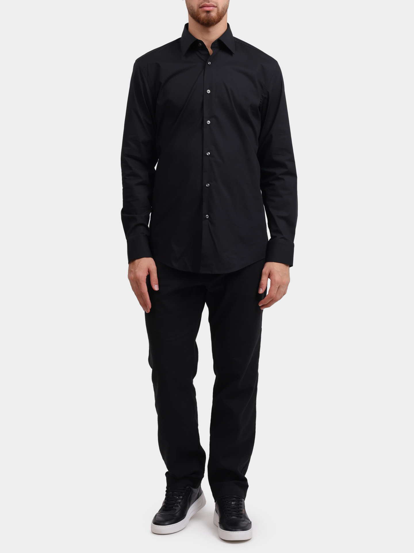 Рубашка Boss 50469345 001 хлопковая мужская — купить в интернет-магазине Verdistore