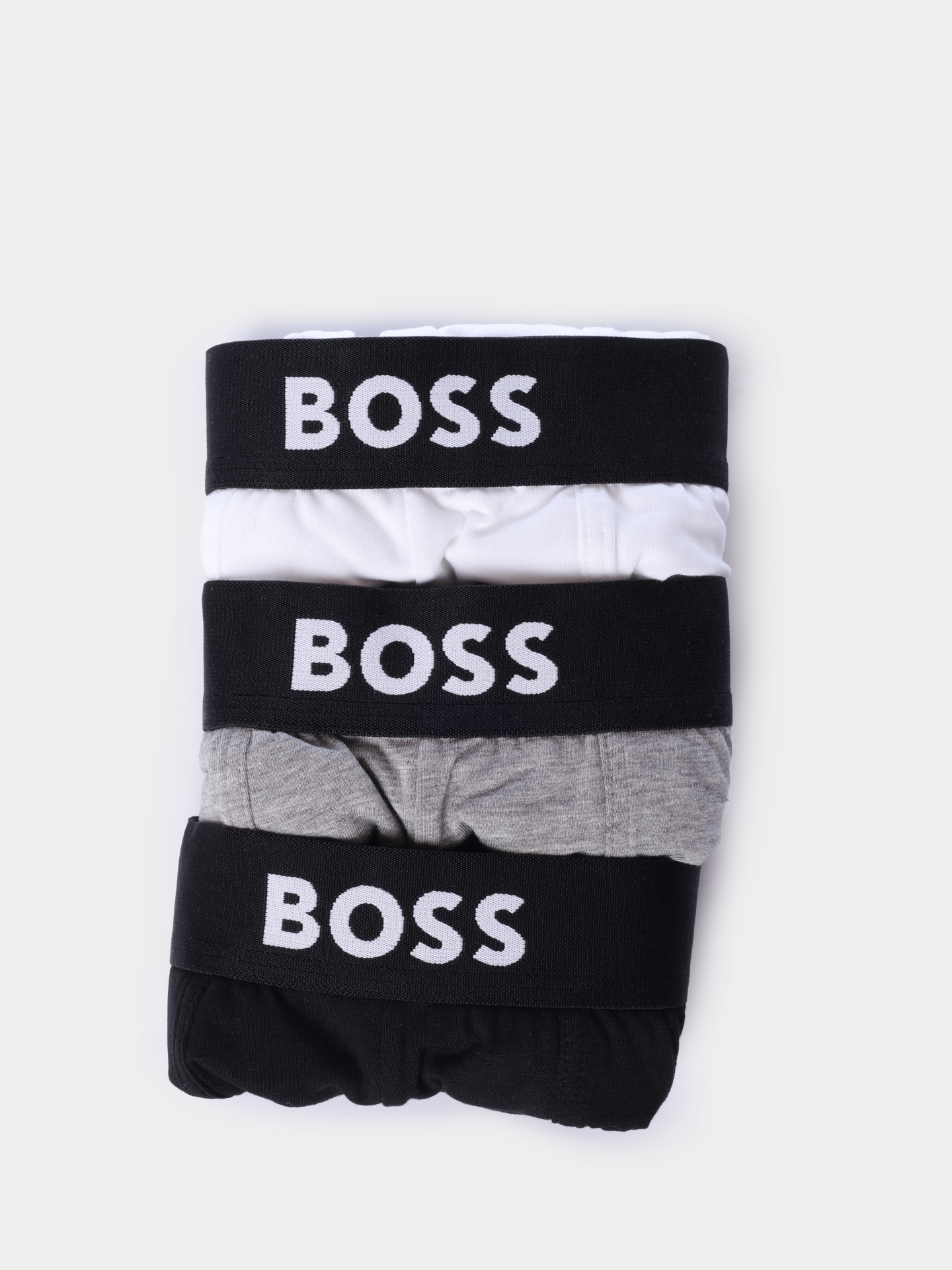 Трусы комплект Boss 50544272 999 хлопковые мужские с логотипом — купить в интернет-магазине Verdistore
