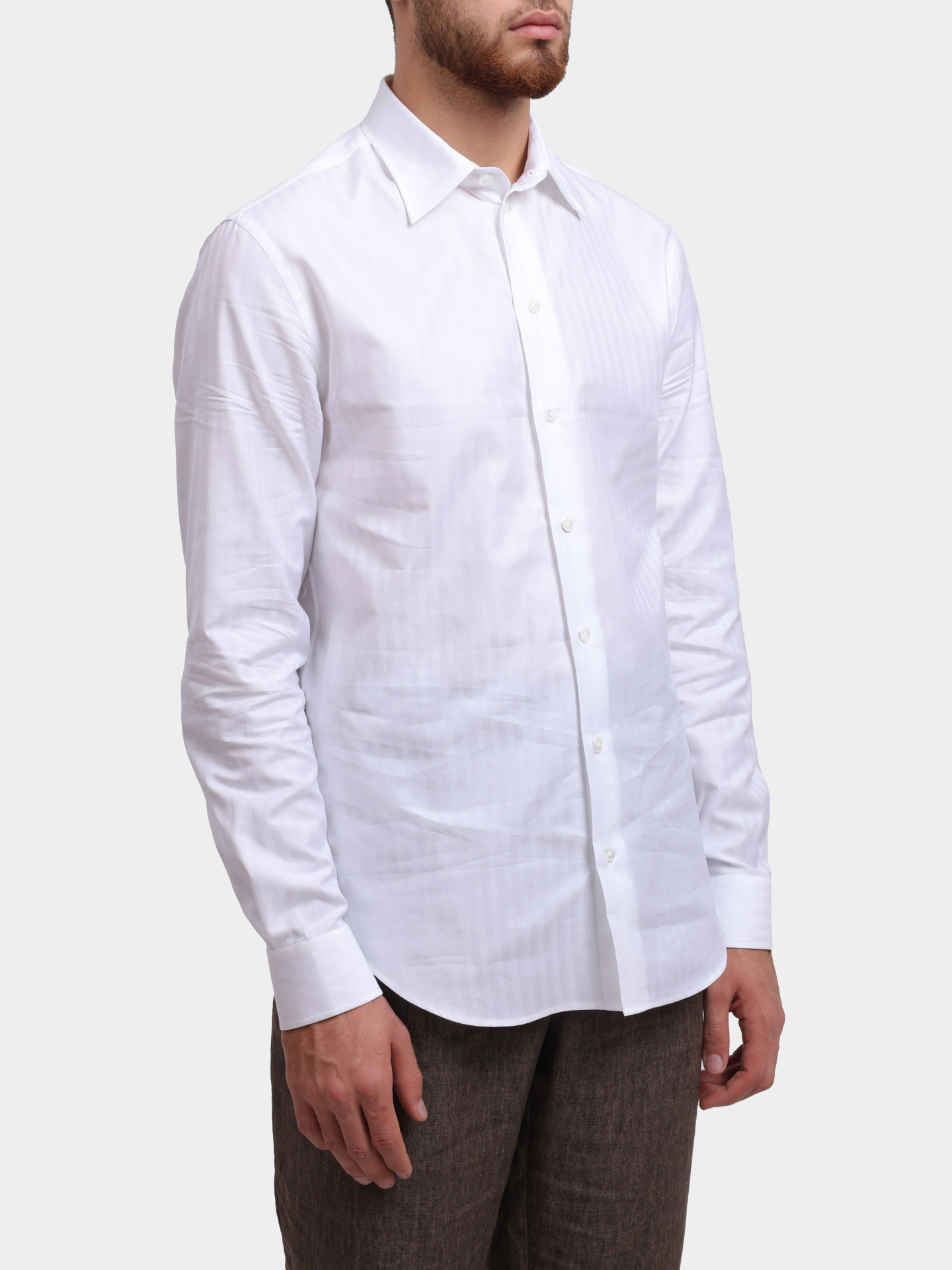 Рубашка Emporio Armani EM000099 TE16909 F0015 хлопковая мужская — купить в интернет-магазине Verdistore