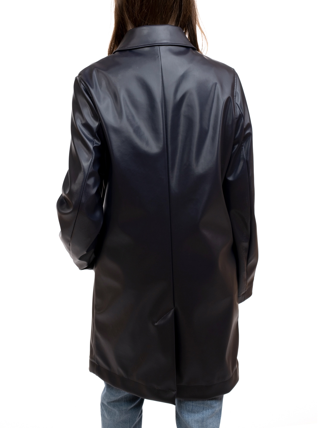 Тренч Calvin Klein K20K200559 темно-синий женский — купить в интернет-магазине Verdistore