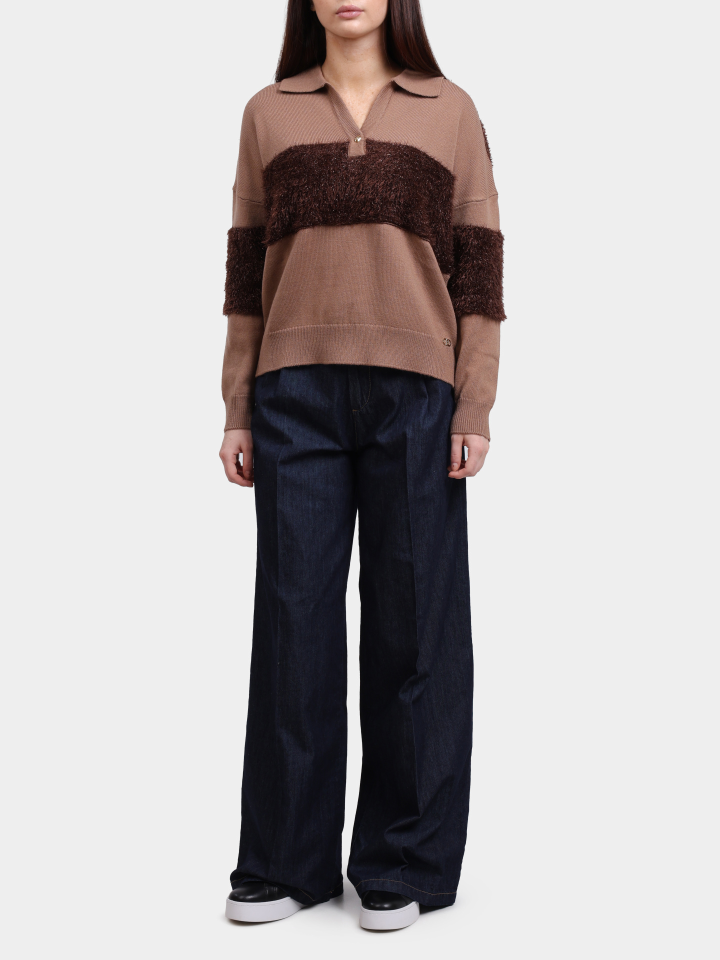 Джинсы Liu-Jo UF5228 D0268 77000 темно-синие женские — купить в интернет-магазине Verdistore