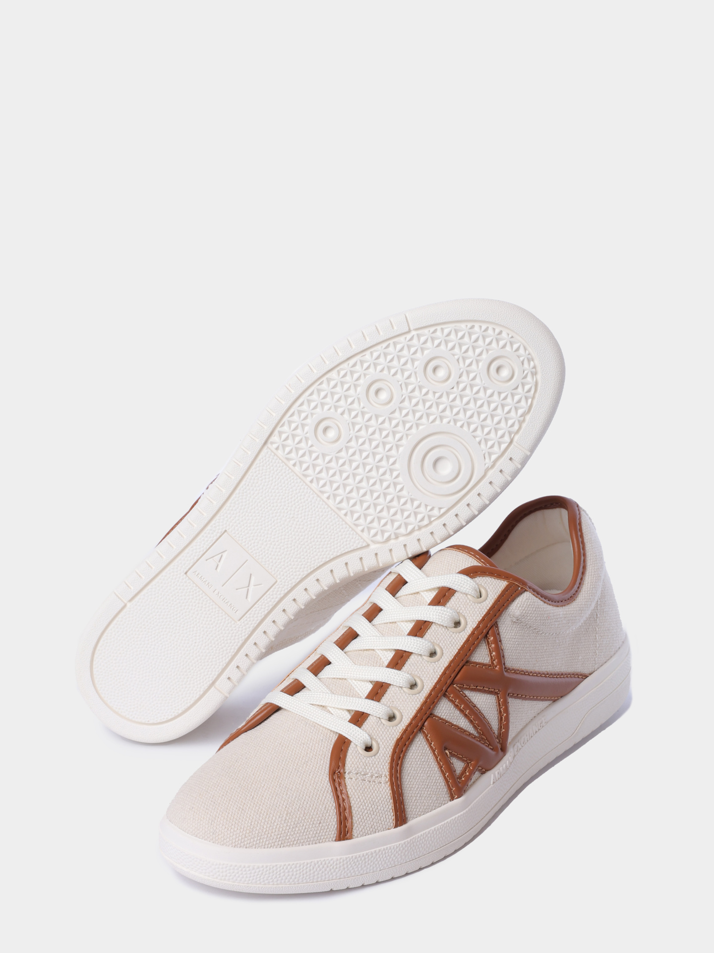 Кеды Armani Exchange XW002851 AF22752 MZ733 текстильные женские — купить в интернет-магазине Verdistore