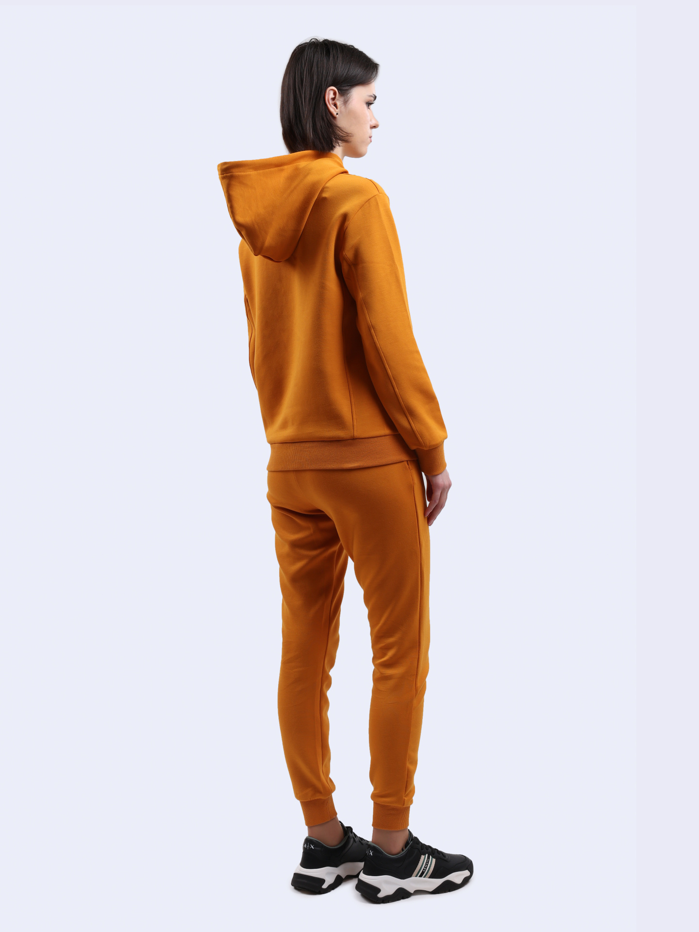 картинка Брюки спортивные Armani Exchange 6DYP79 YJEGZ 1799 оранжевые женские от магазина Verdistore