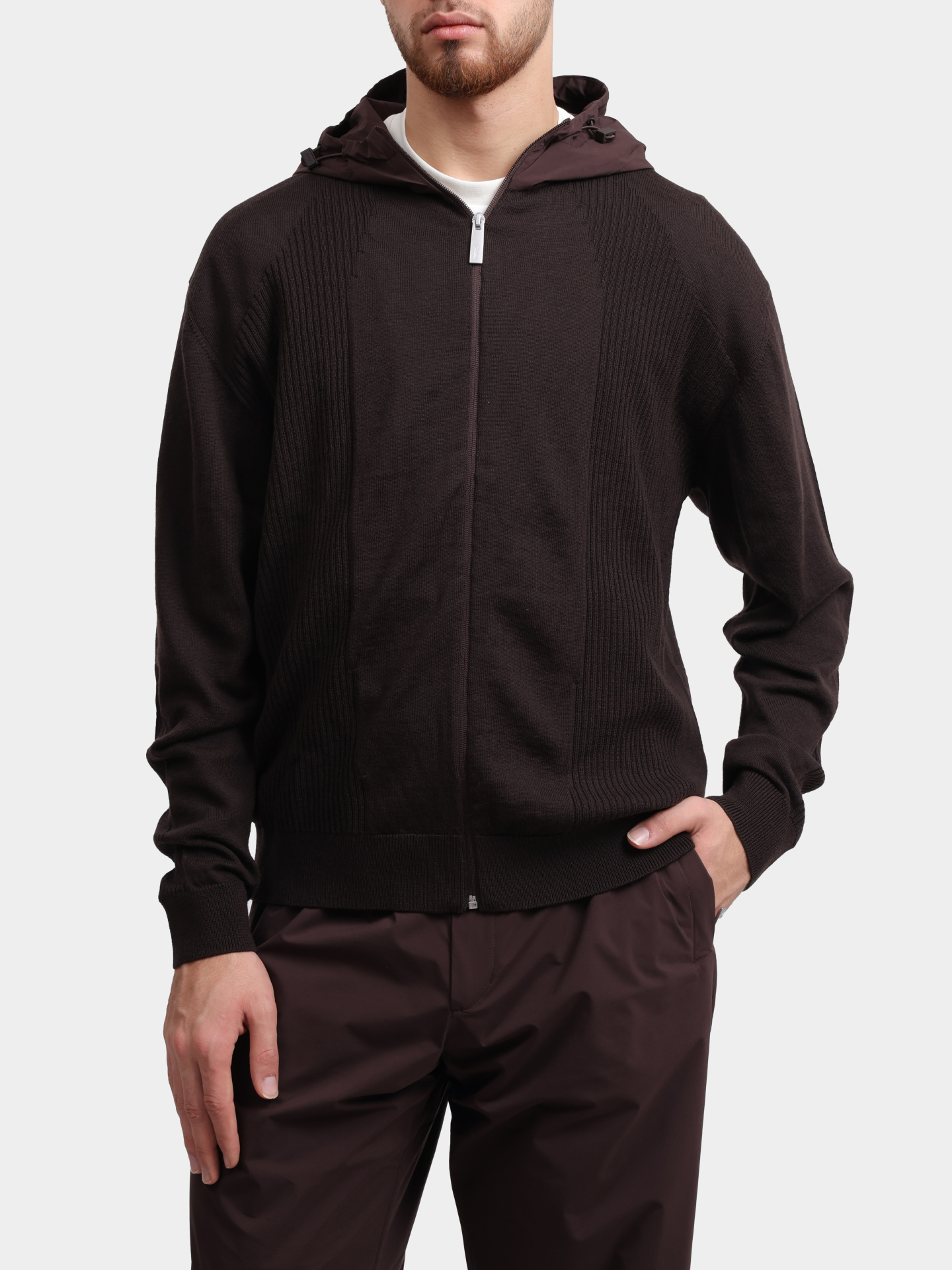 Кардиган MC00015UL 70149 8930 коричневый мужской — купить в интернет-магазине Verdistore