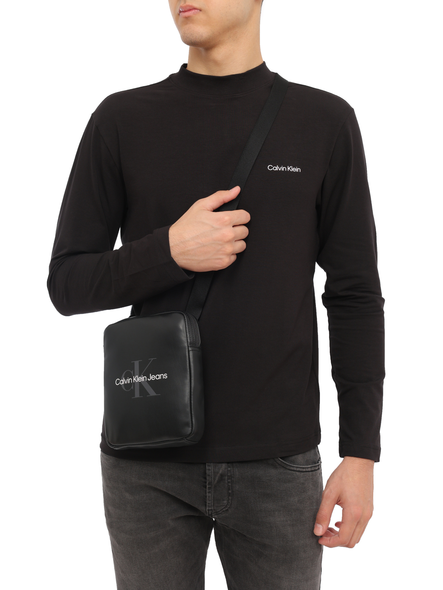 Сумка Calvin Klein K50K510108 черная мужская — купить в интернет-магазине Verdistore