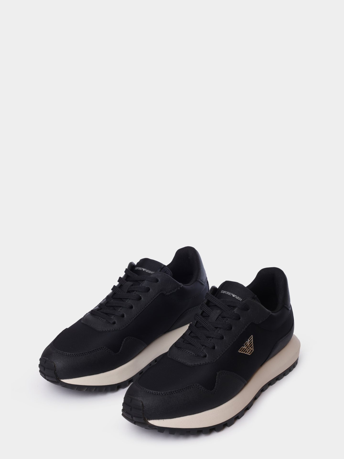 Кроссовки Emporio Armani AF19532 MB007 черные мужские — купить в интернет-магазине Verdistore