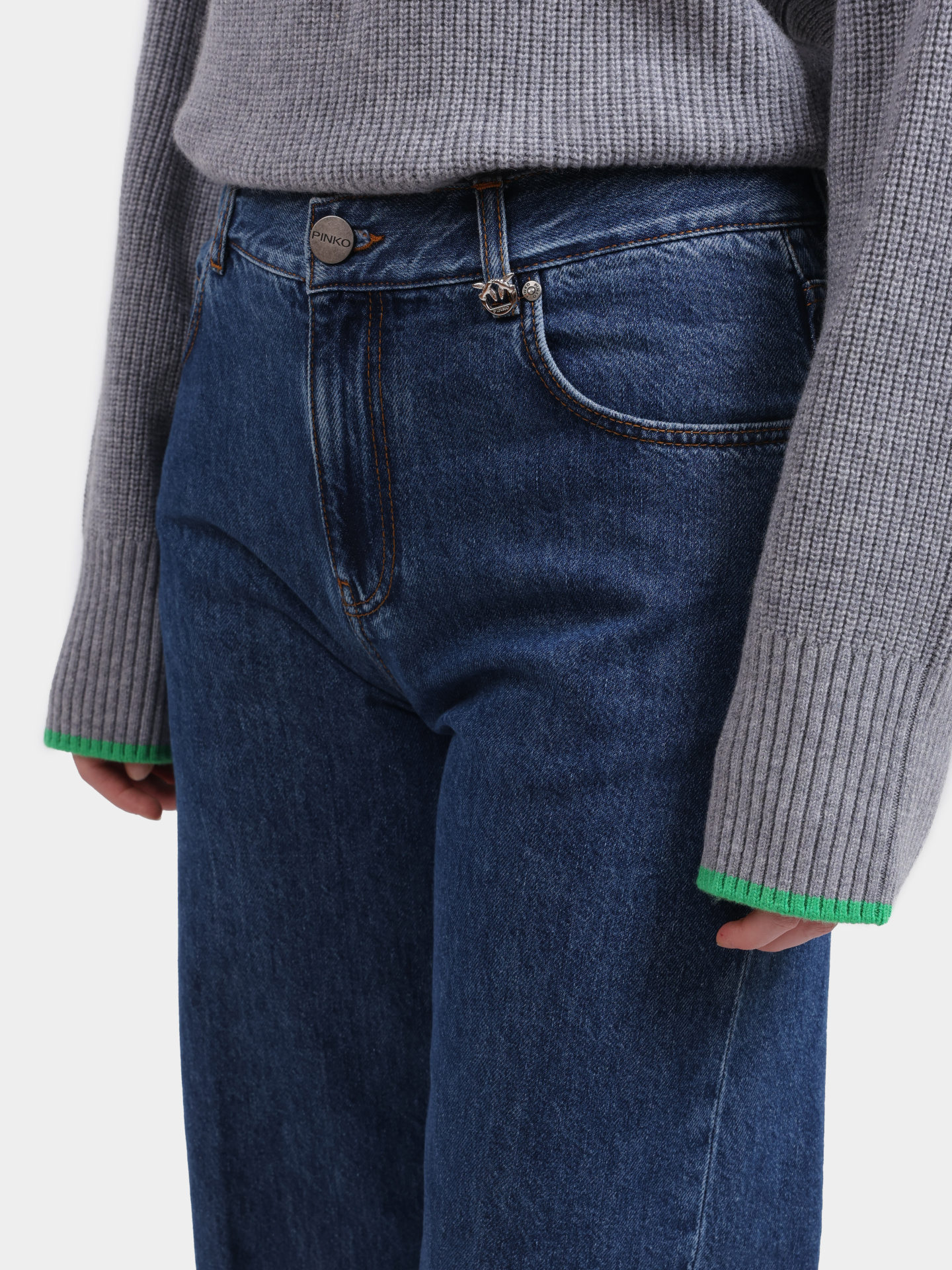 Джинсы Pinko 104600 A2RQ PJC синие женские — купить в интернет-магазине Verdistore