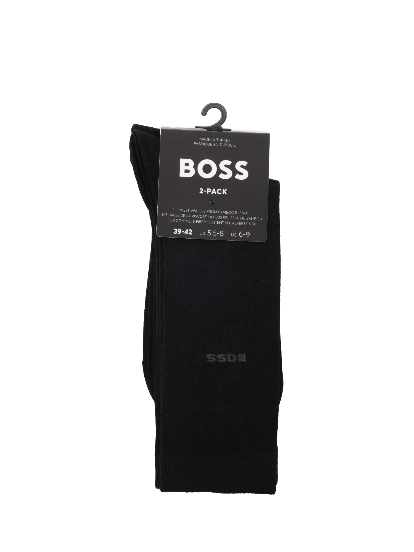 Носки Boss 50491196 001 черные мужские из вискозы — купить в интернет-магазине Verdistore