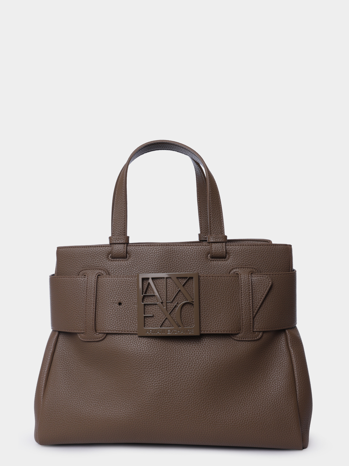 Сумка Armani Exchange XW000285 AF11902 U6252 коричневая женская — купить в интернет-магазине Verdistore