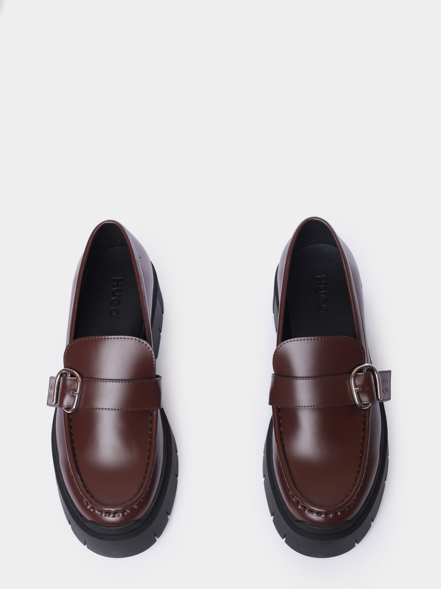 Лоферы Hugo 50548196 201 коричневые женские — купить в интернет-магазине Verdistore