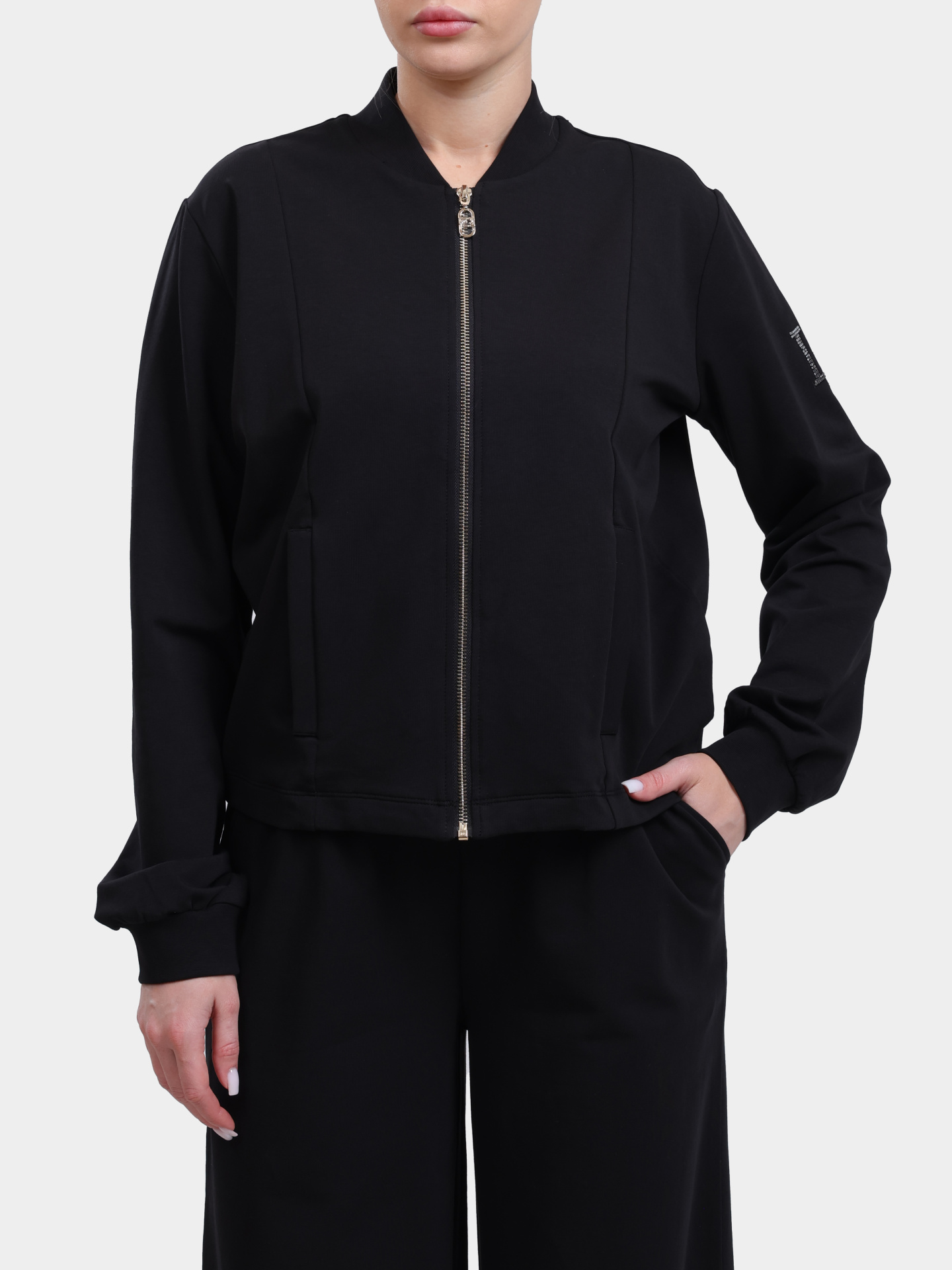 Костюм спортивный Liu-Jo TA6222 FS090 22222 черный женский — купить в интернет-магазине Verdistore