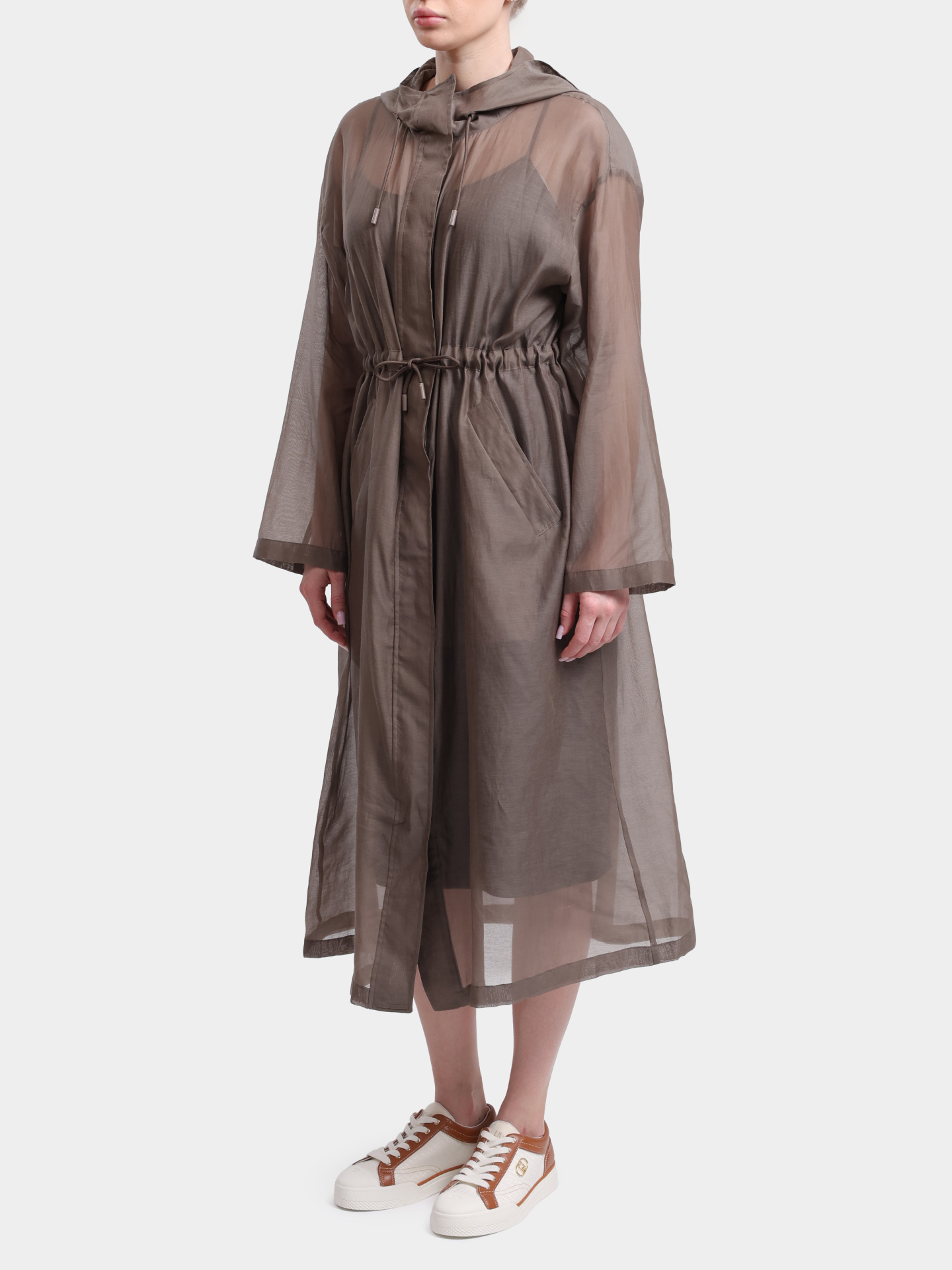 Тренч MARELLA MLMVELO 001 шифоновый женский — купить в интернет-магазине Verdistore