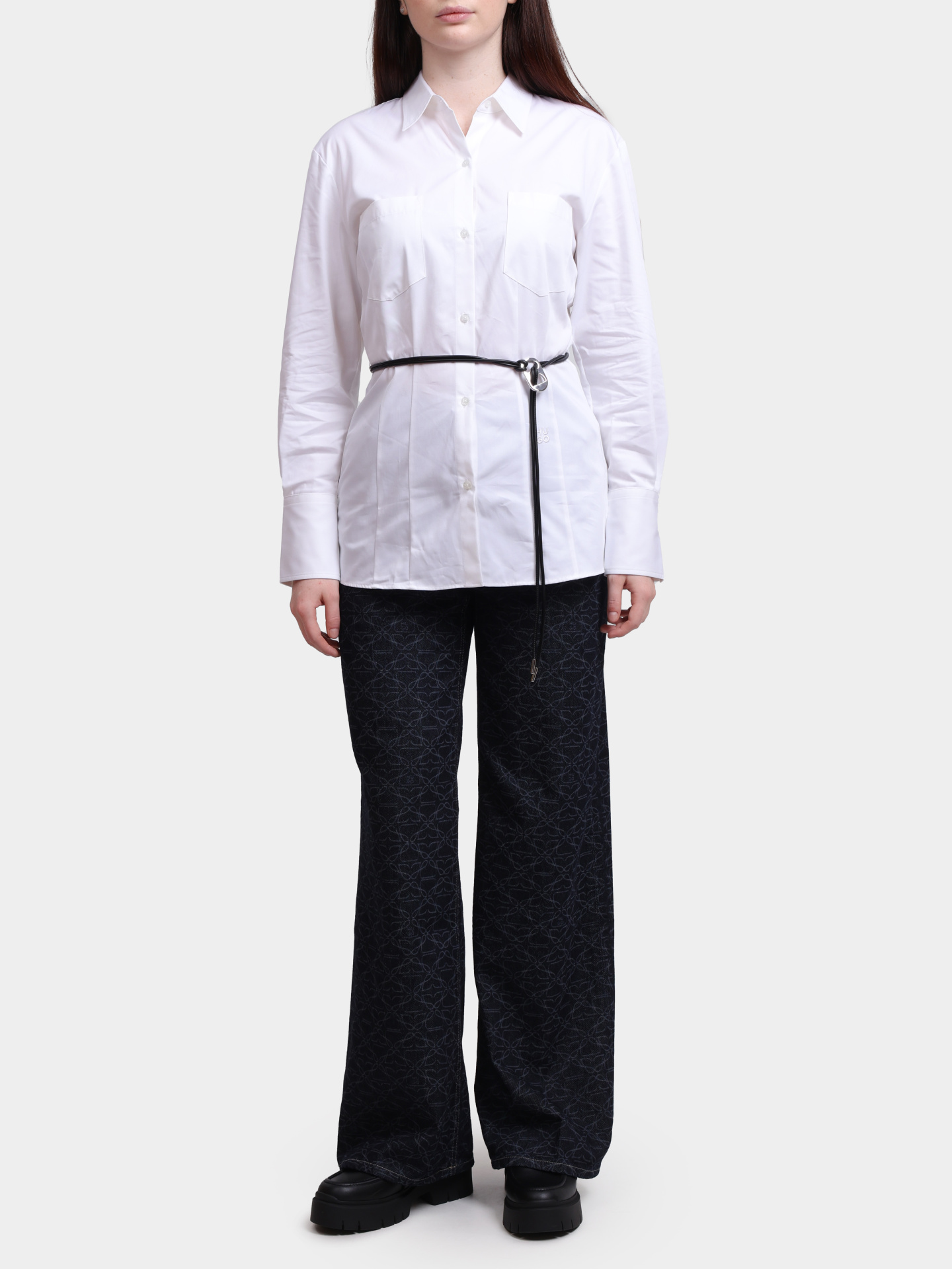 Джинсы Hugo 50541522 410 темно-синие женские — купить в интернет-магазине Verdistore